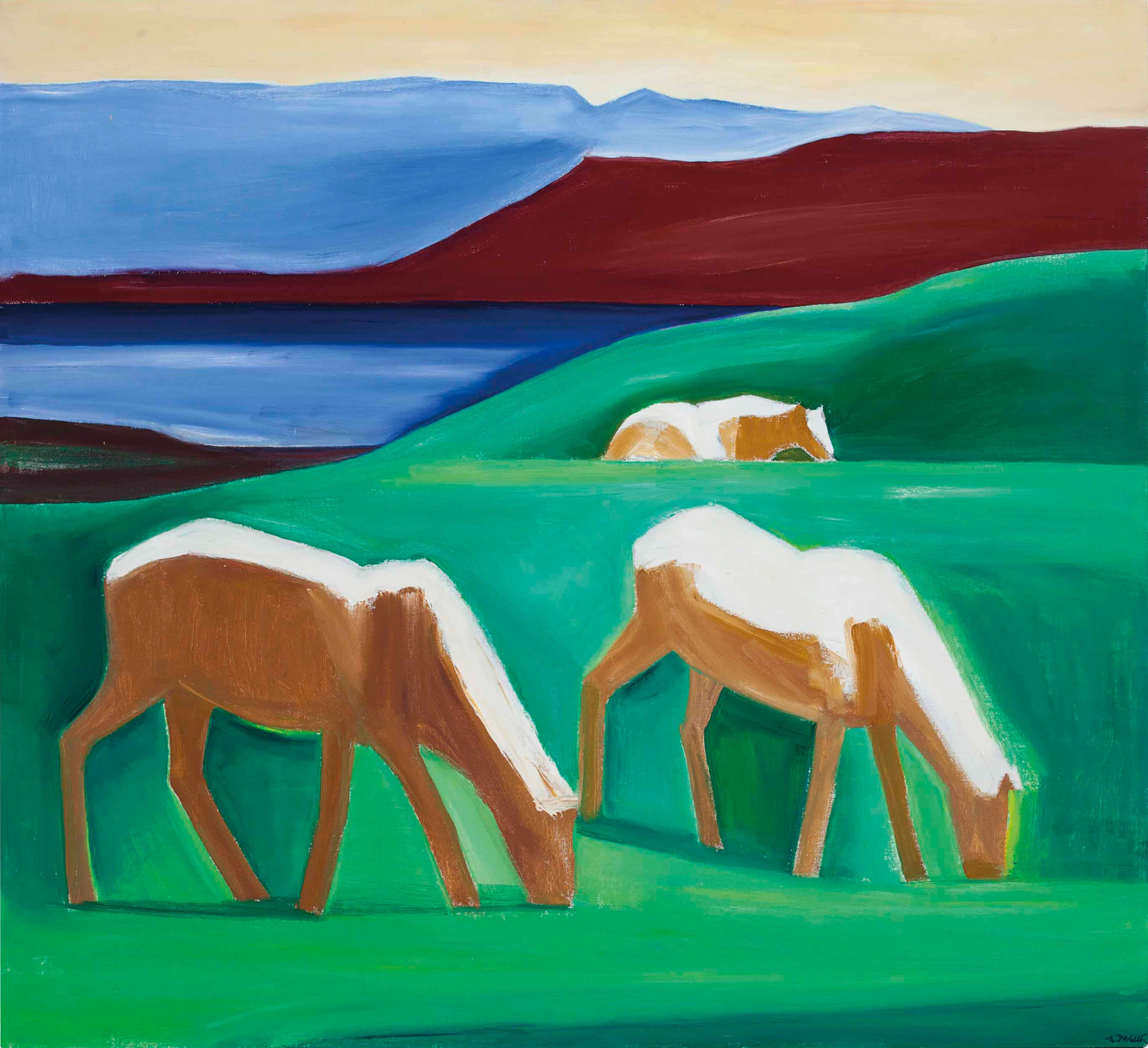 Three Sheep, Louisa Matthíasdóttir