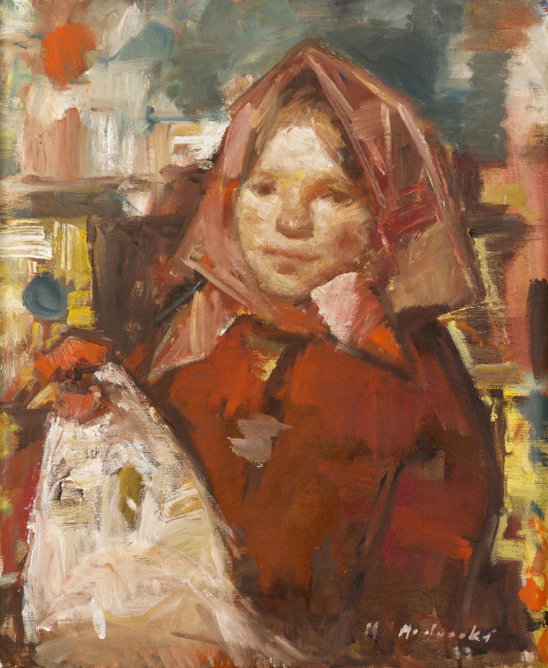 Zatúlaná Sliepočka, Stray Chicken, zoomed in