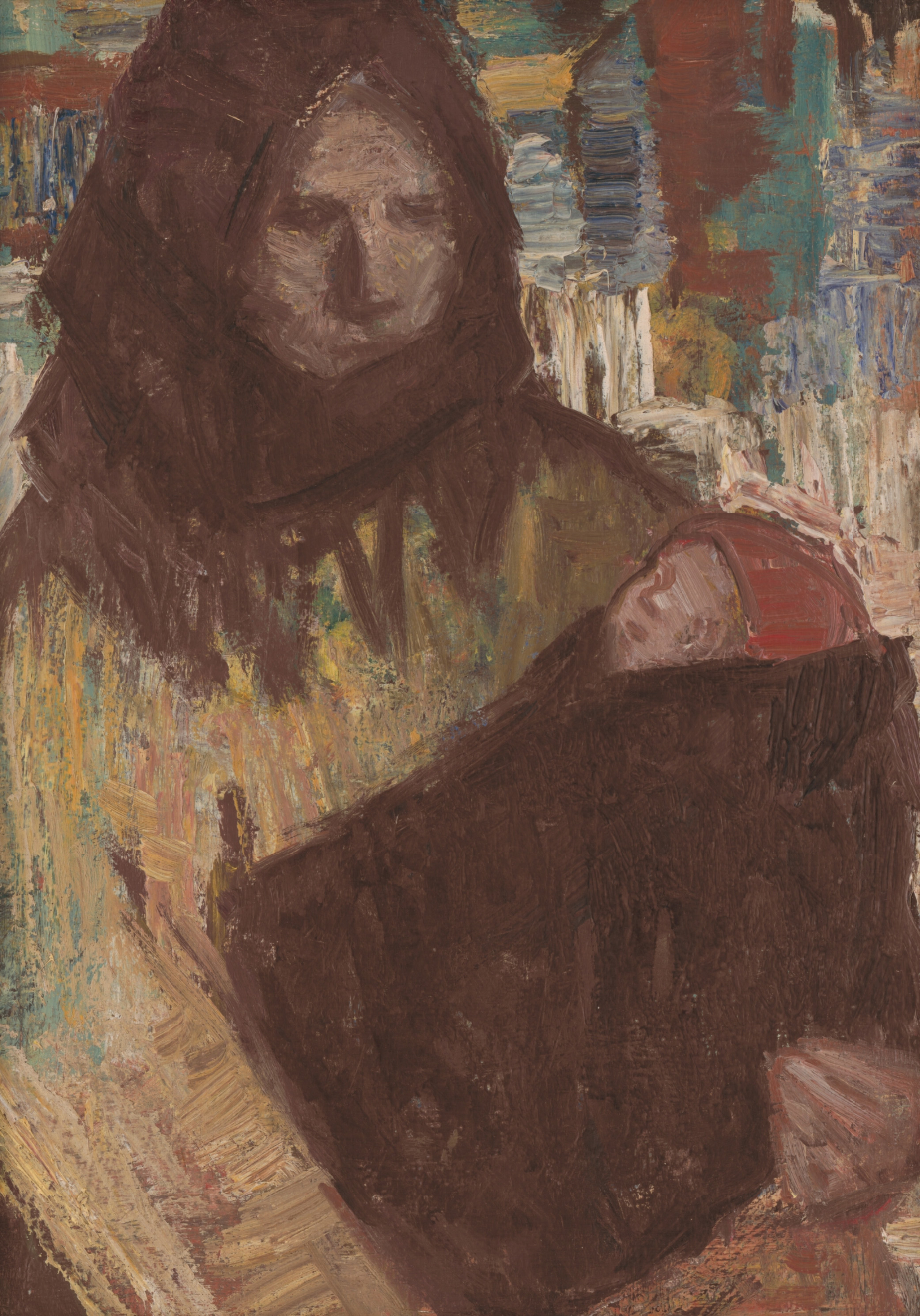 Swaddled in Wool, zoomed in