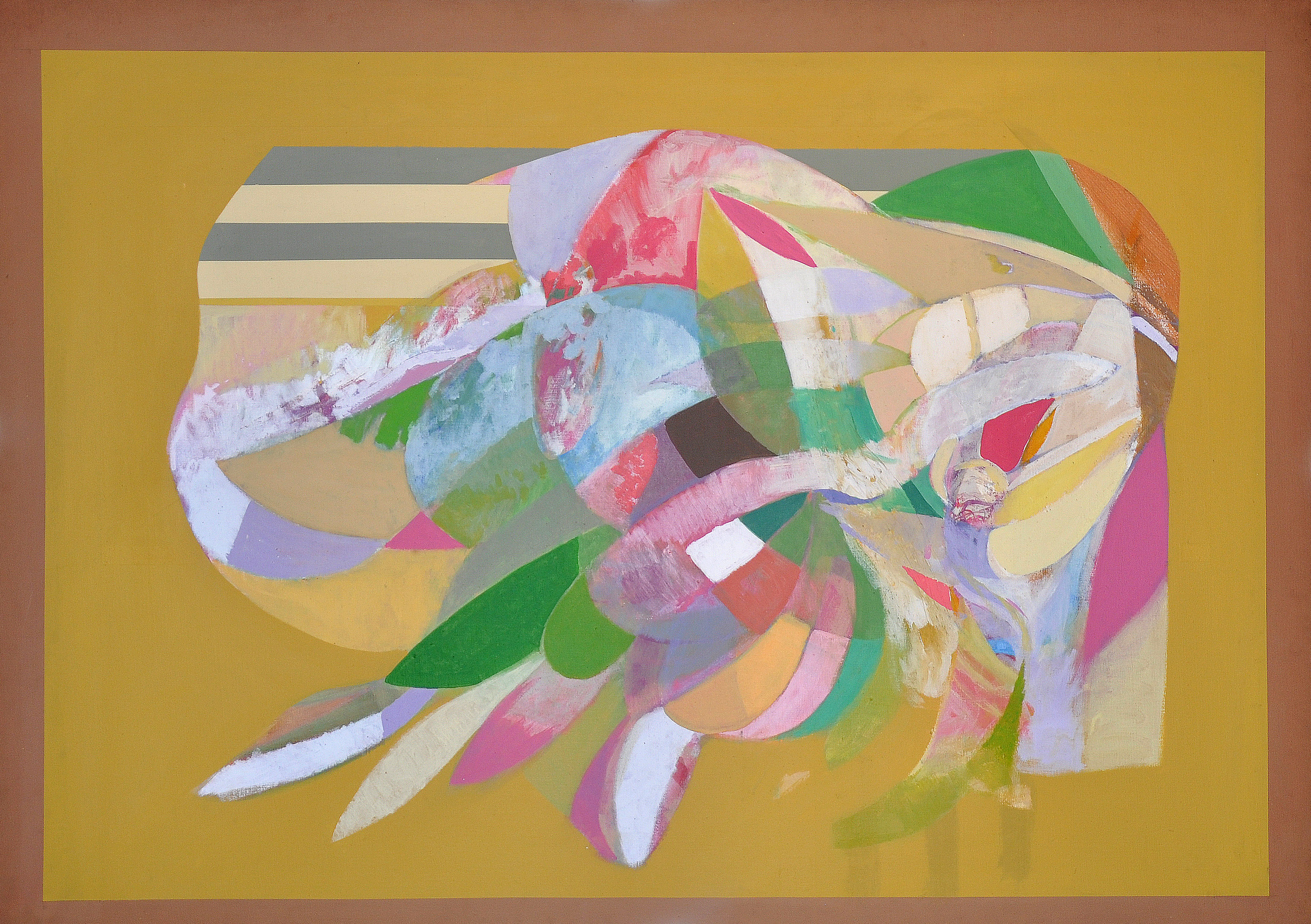 Now and Again It Flowers, zoomed in