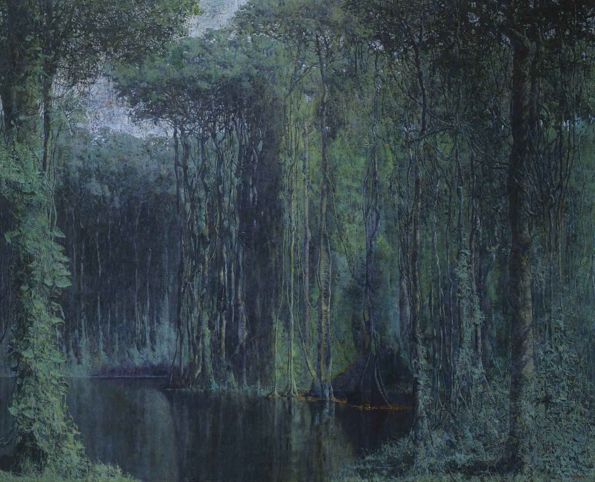 Rainforest, zoomed in