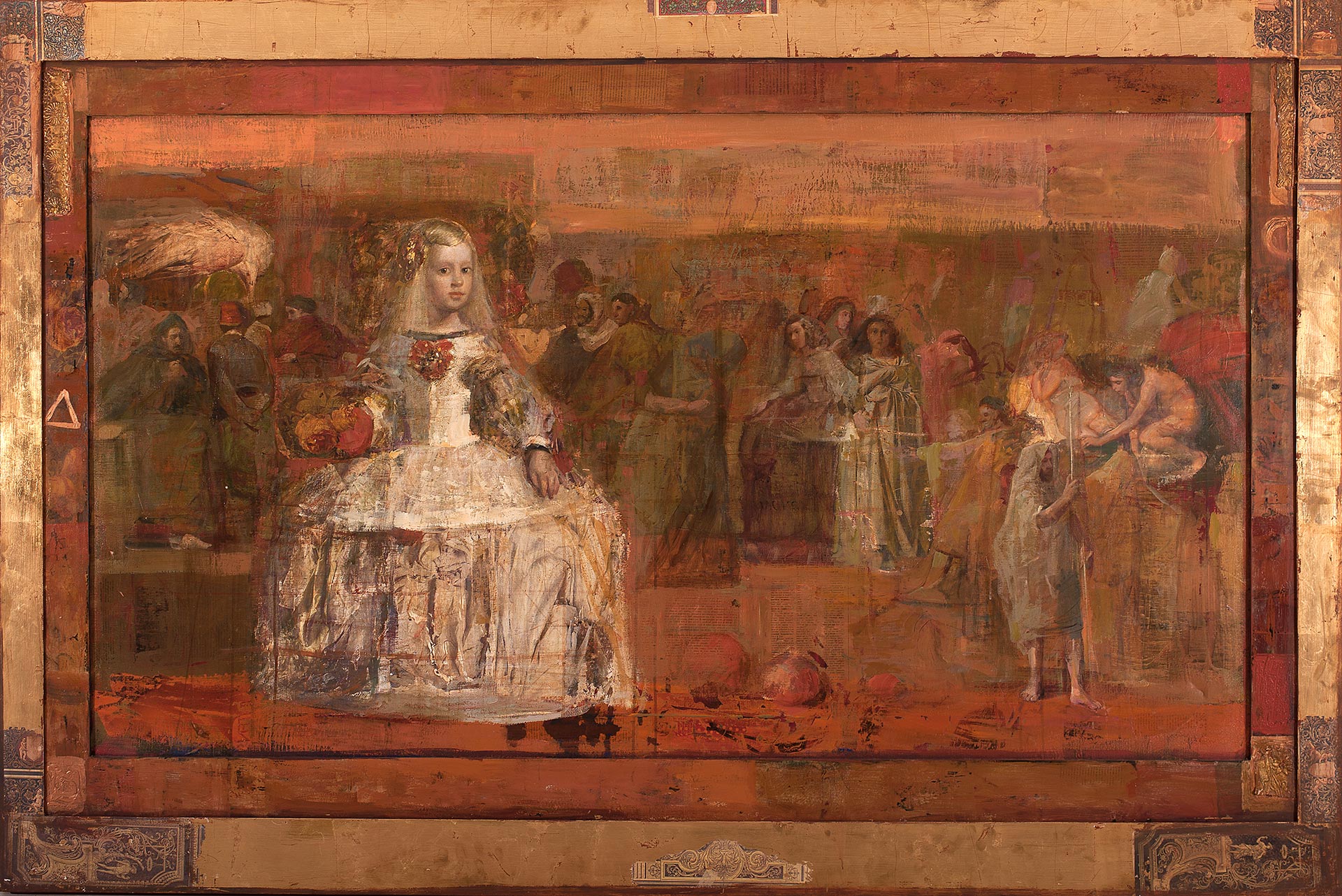 Hommage to Velazquez, zoomed in