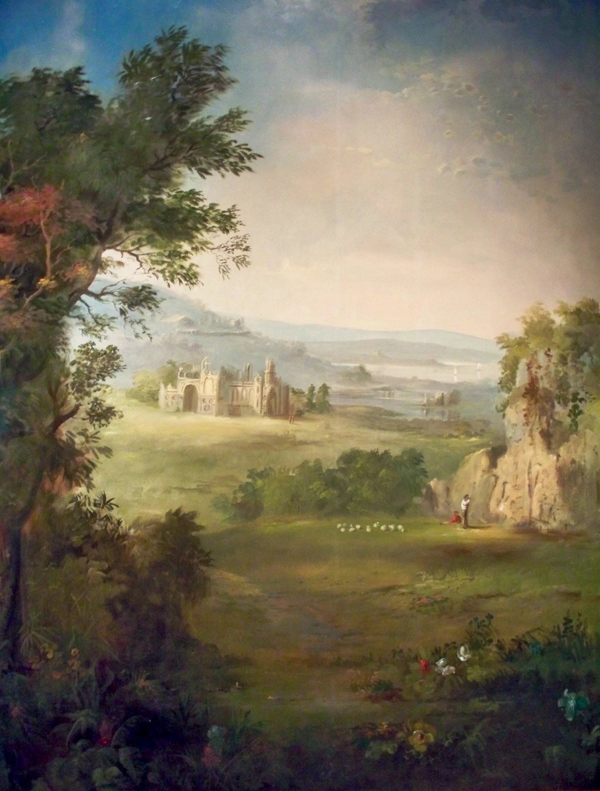 Landscape Mural, Robert S. Duncanson