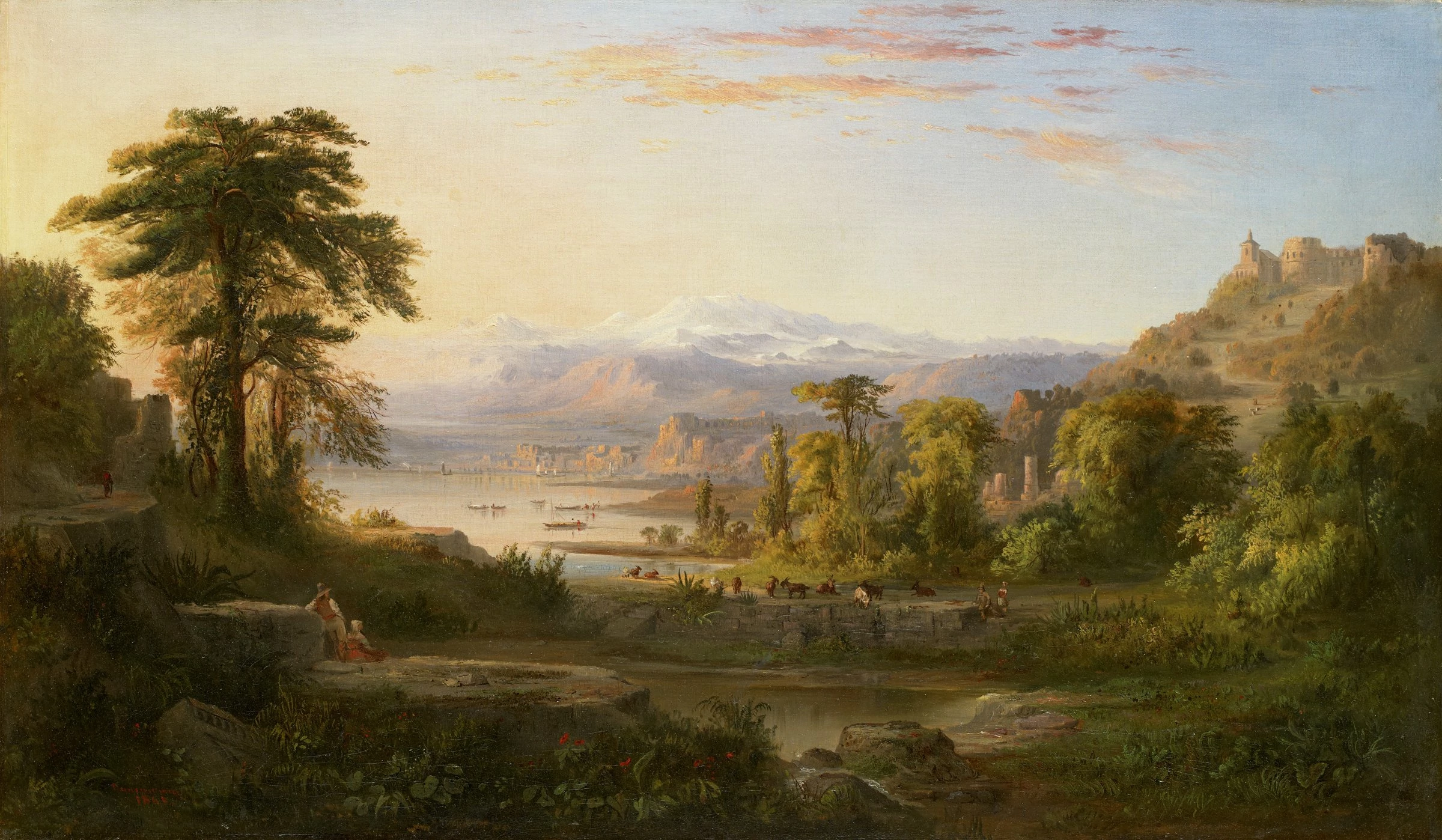 A Dream of Italy, Robert S. Duncanson