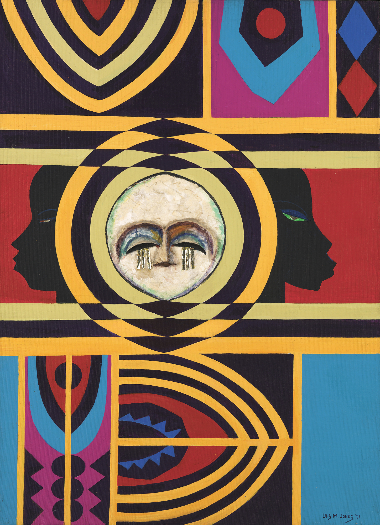 Moon Masque, zoomed in