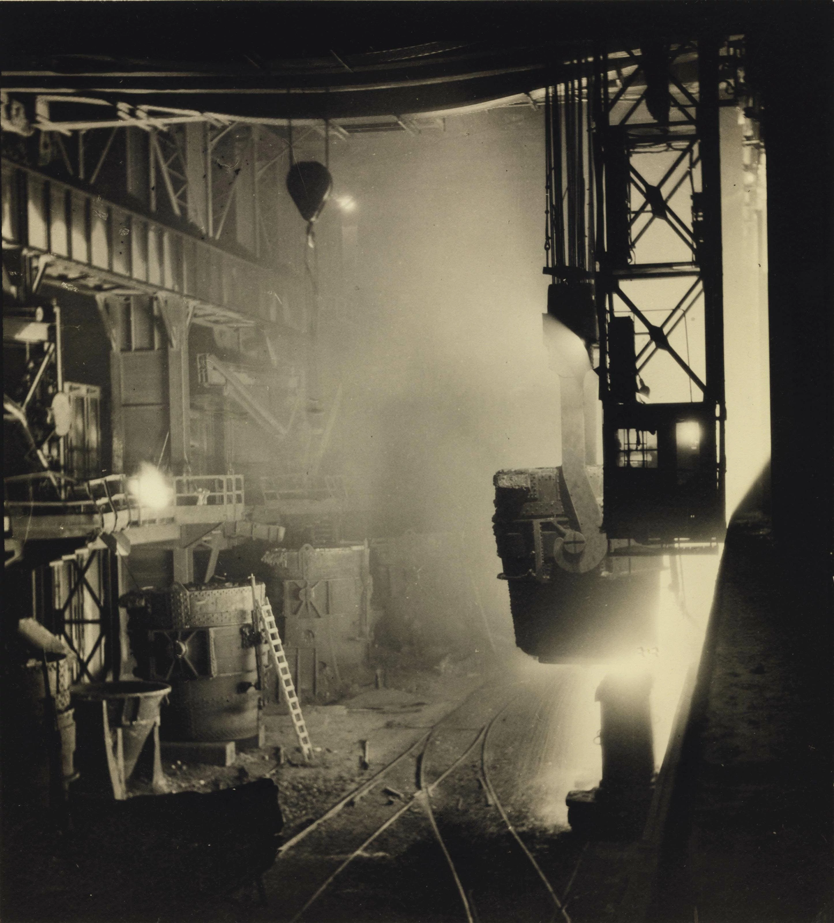 Ladle B, Otis Steel Mill, Cleveland, Margaret Bourke-White