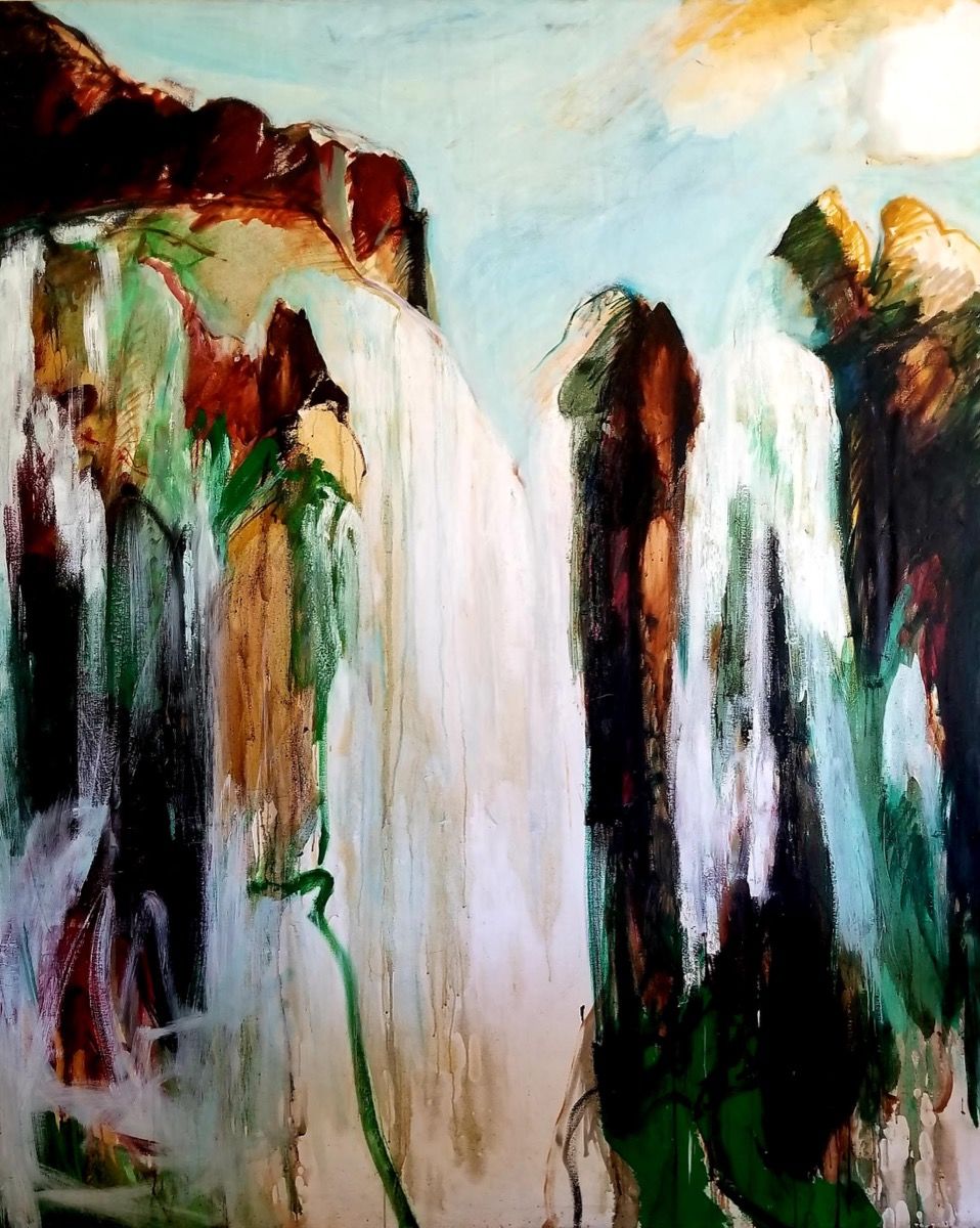 Burney Falls, zoomed in