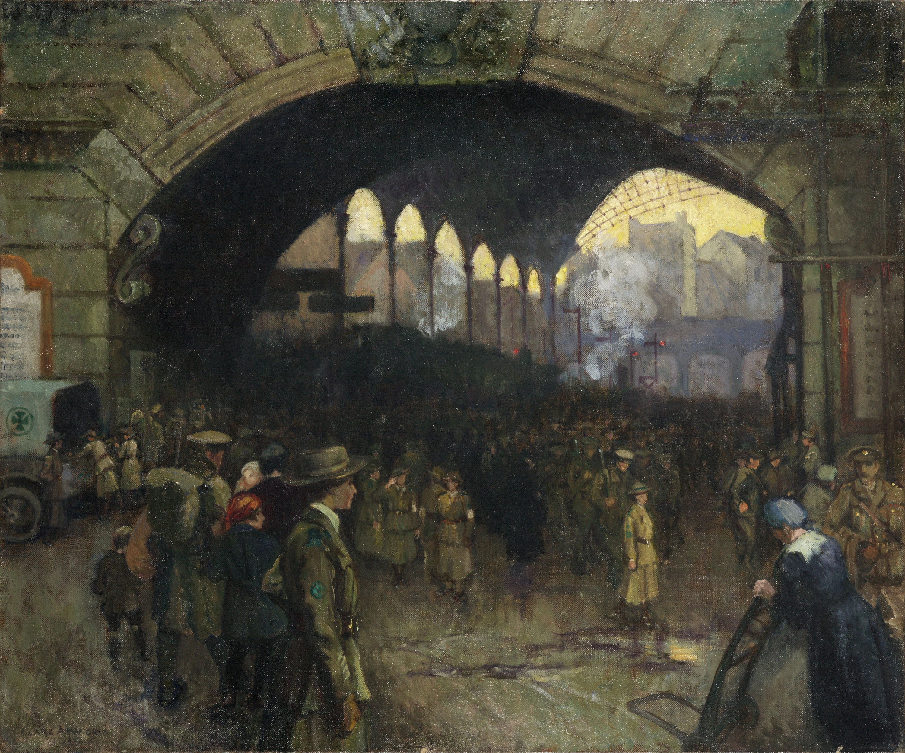 Victoria Station 1918: The Green Cross Corps, Clare Atwood