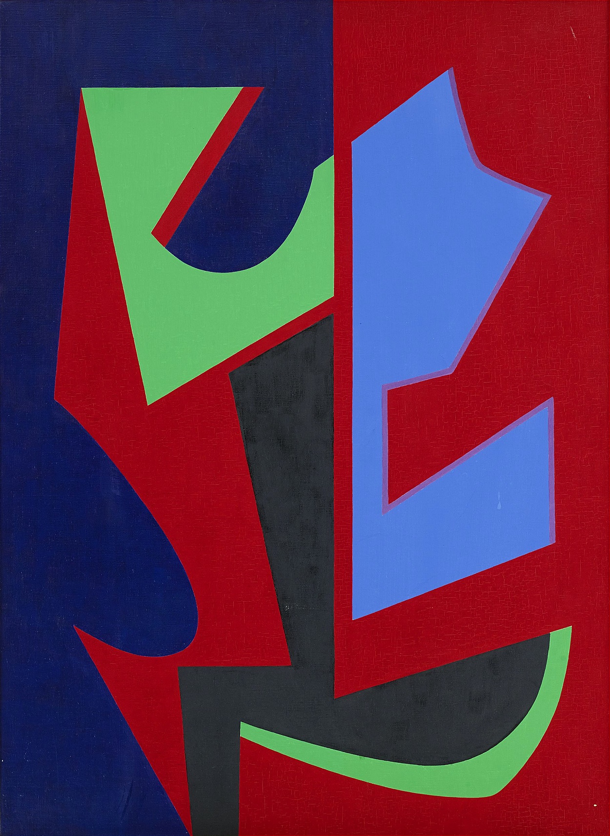 Construction in space, zoomed in