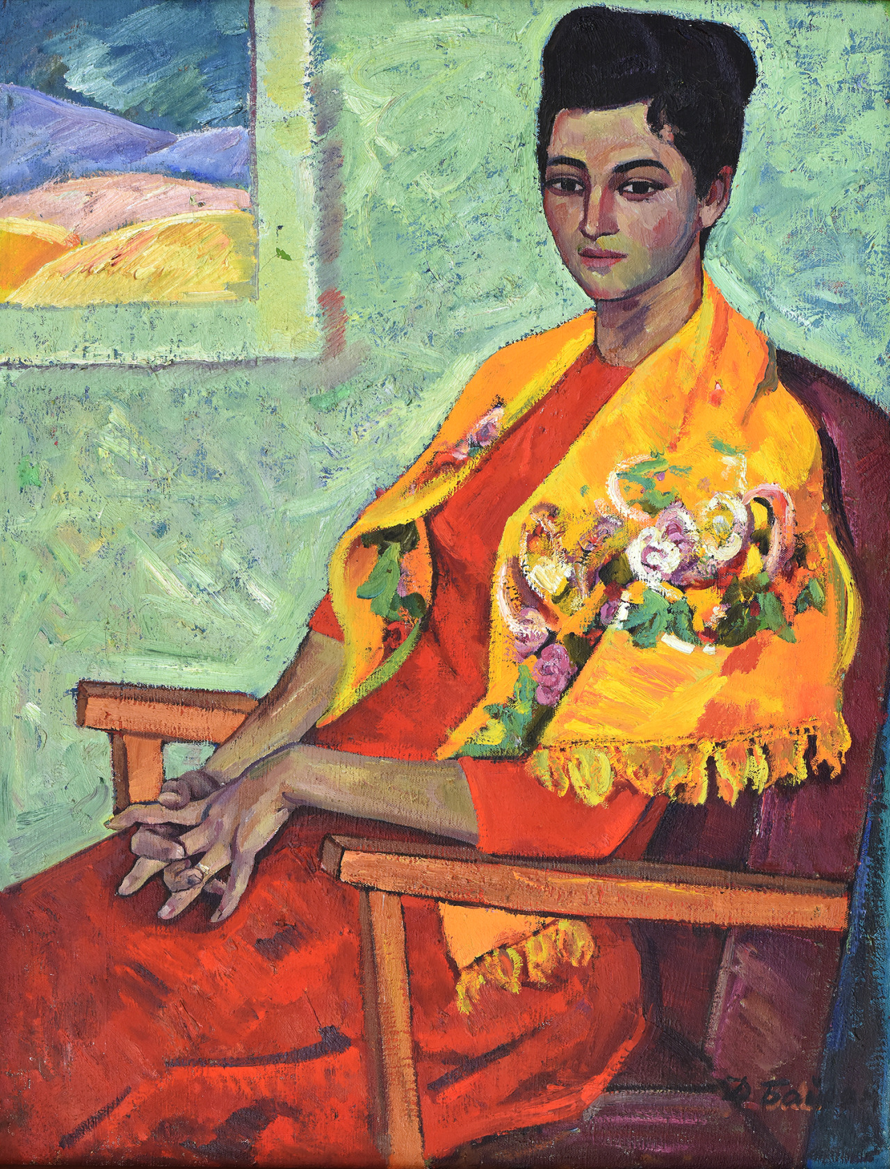 A Student, zoomed in