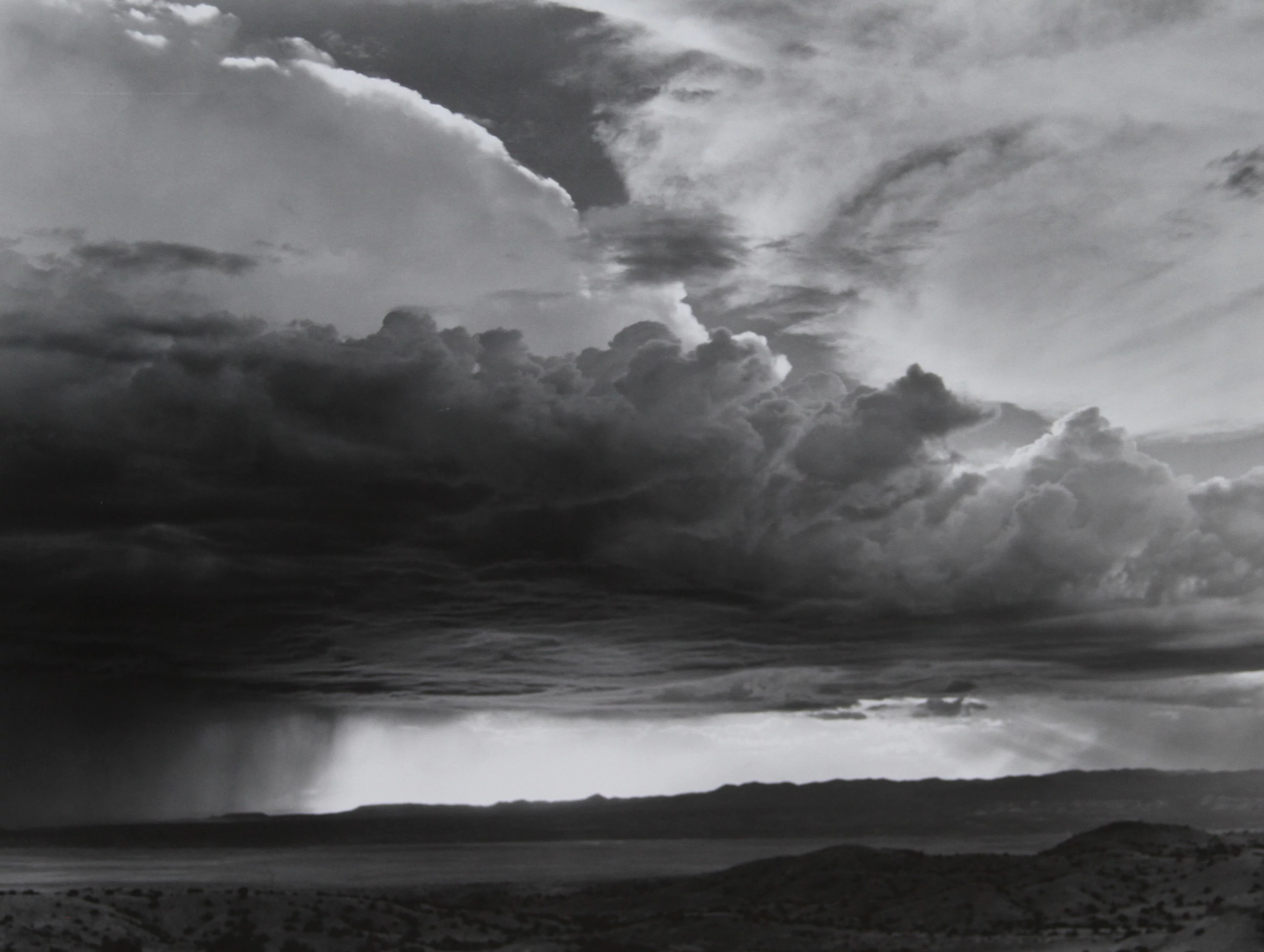 The Storm Over La Bajada, Laura Gilpin