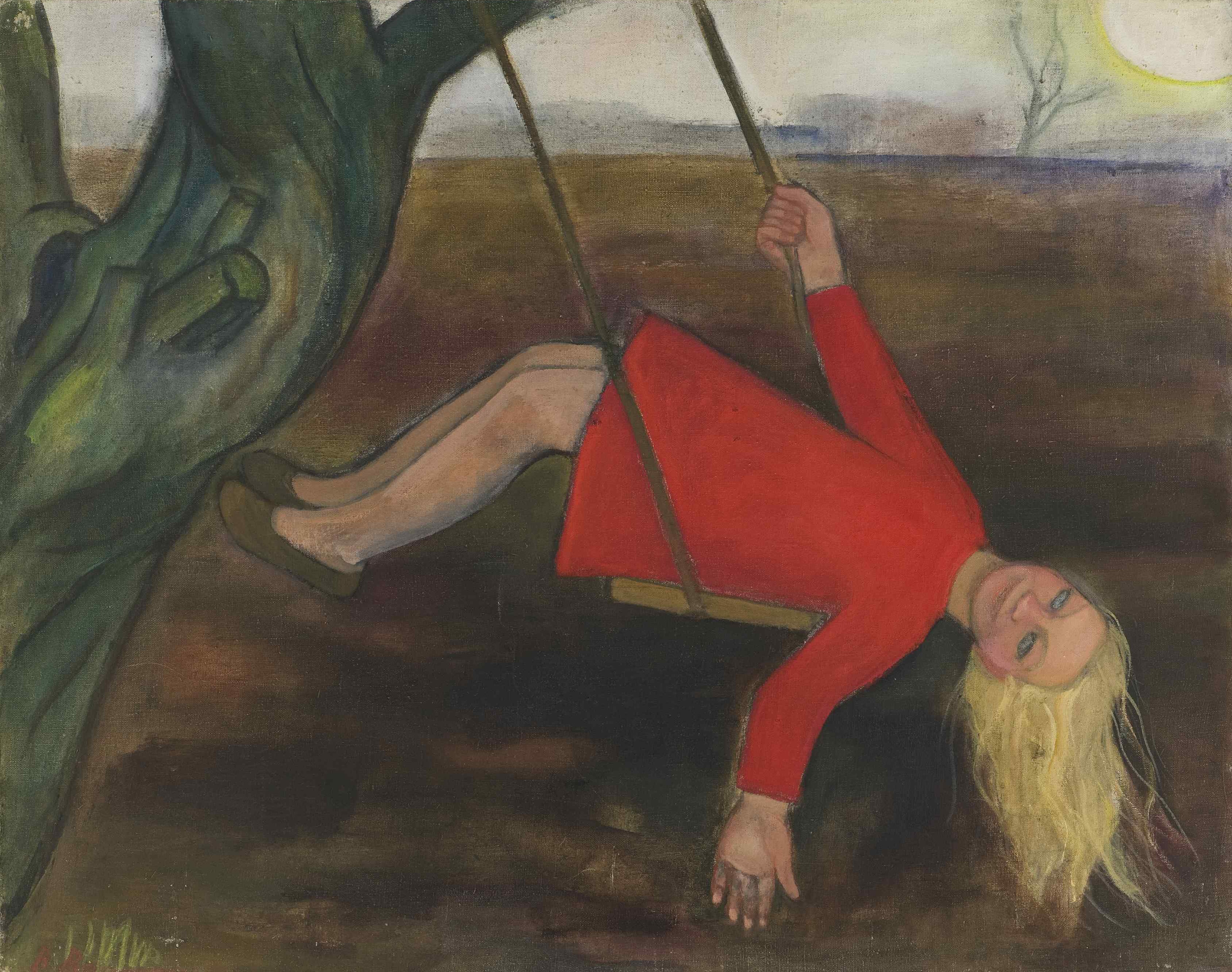 Childhood, Triptych Part I, zoomed in