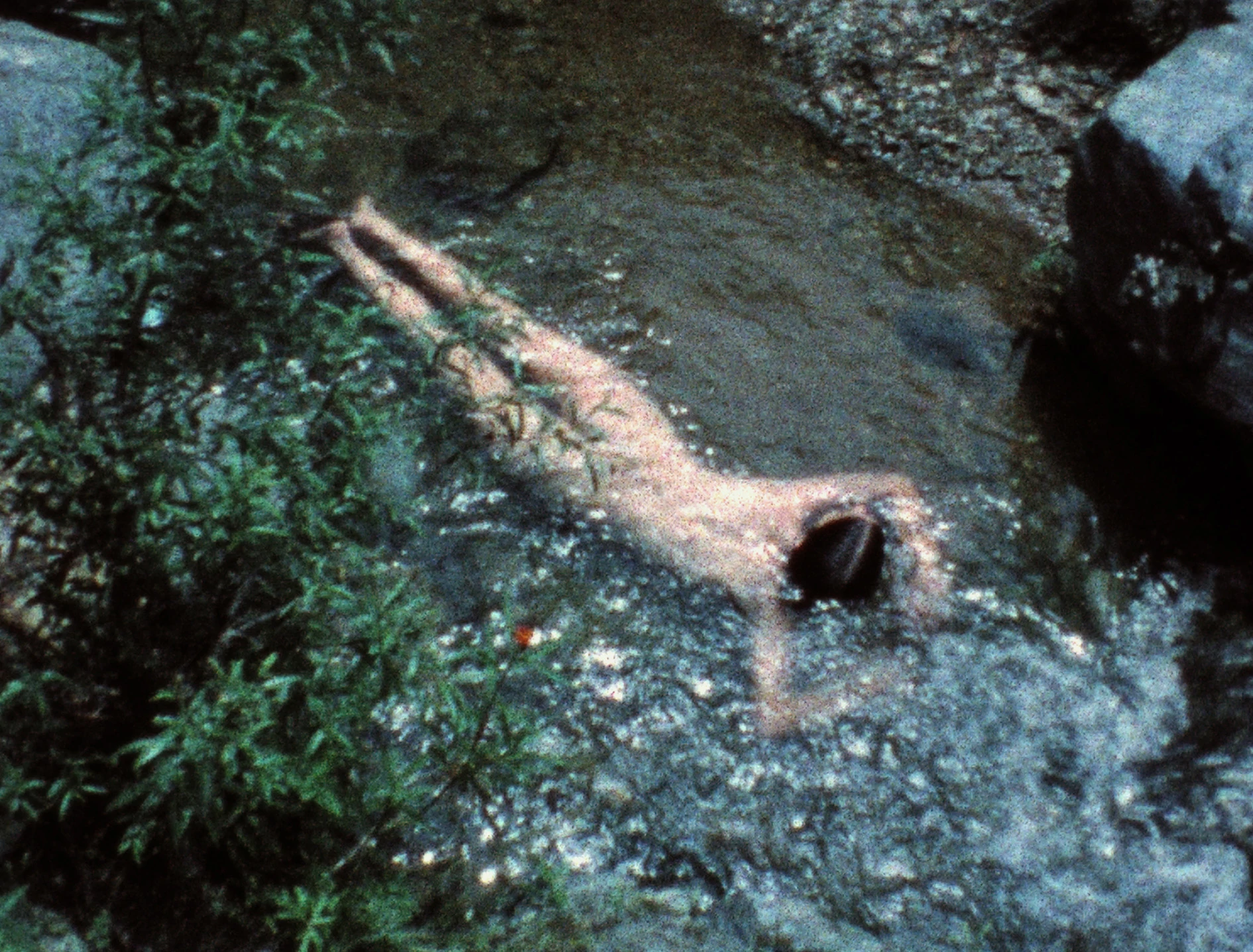 Film Still from ‘Creek’, Ana Mendieta