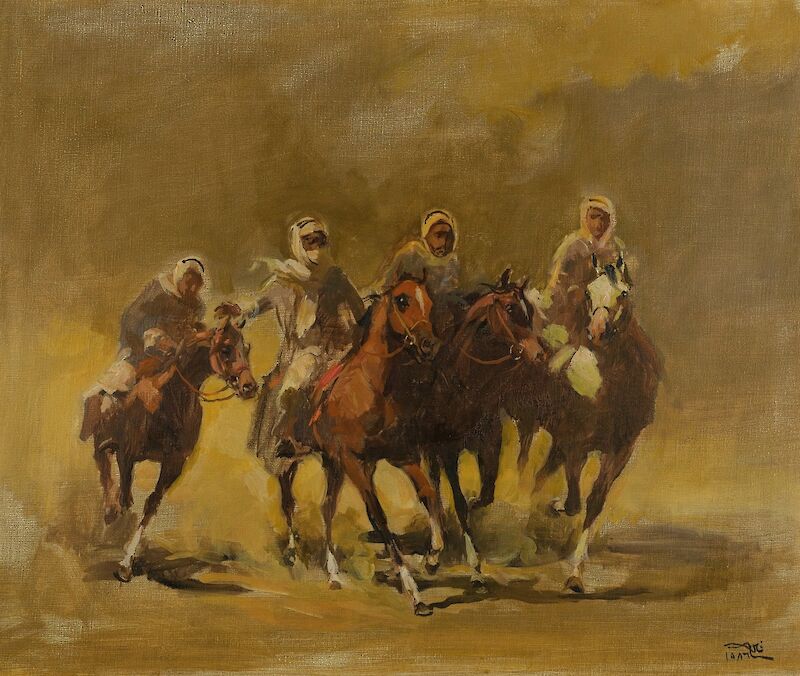 Arabian Horsemen scale comparison