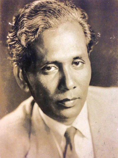 Portrait of Zainul Abedin
