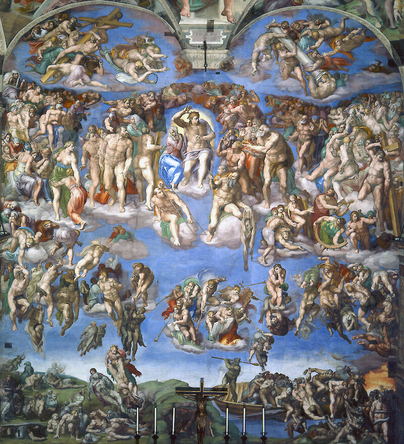 The Last Judgment scale comparison