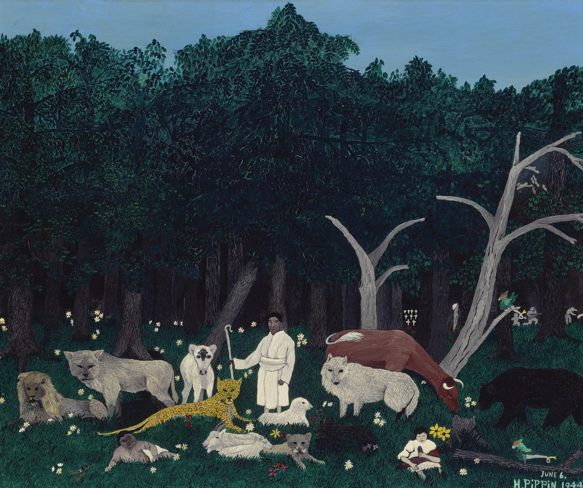 Holy Mountain, I, Horace Pippin