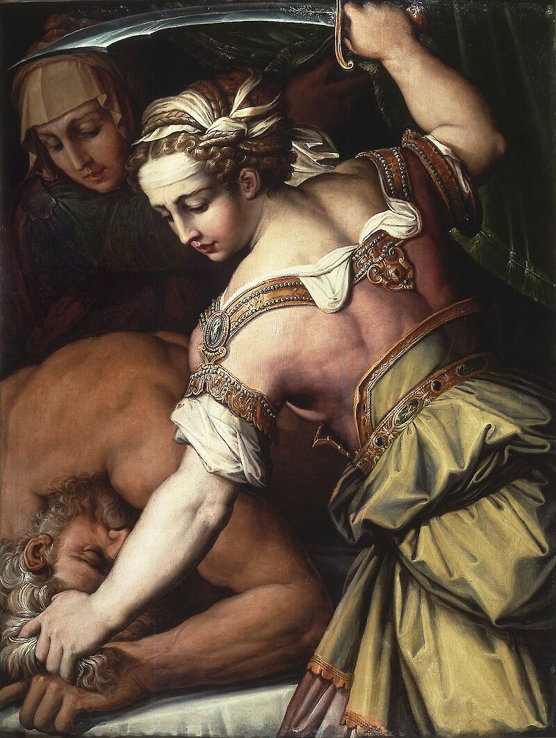 Judith and Holofernes scale comparison