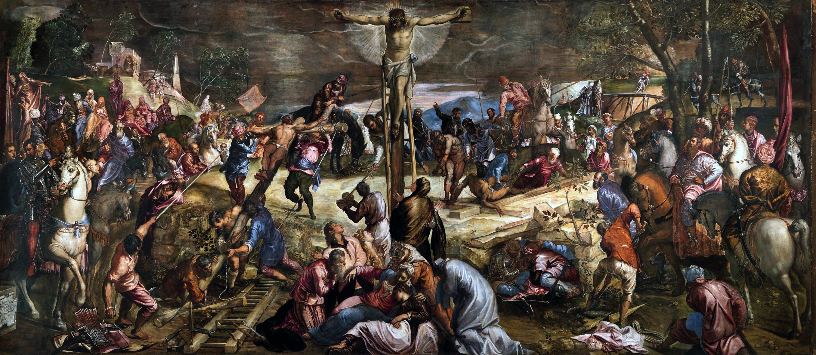 Crucifixion of Christ, Tintoretto