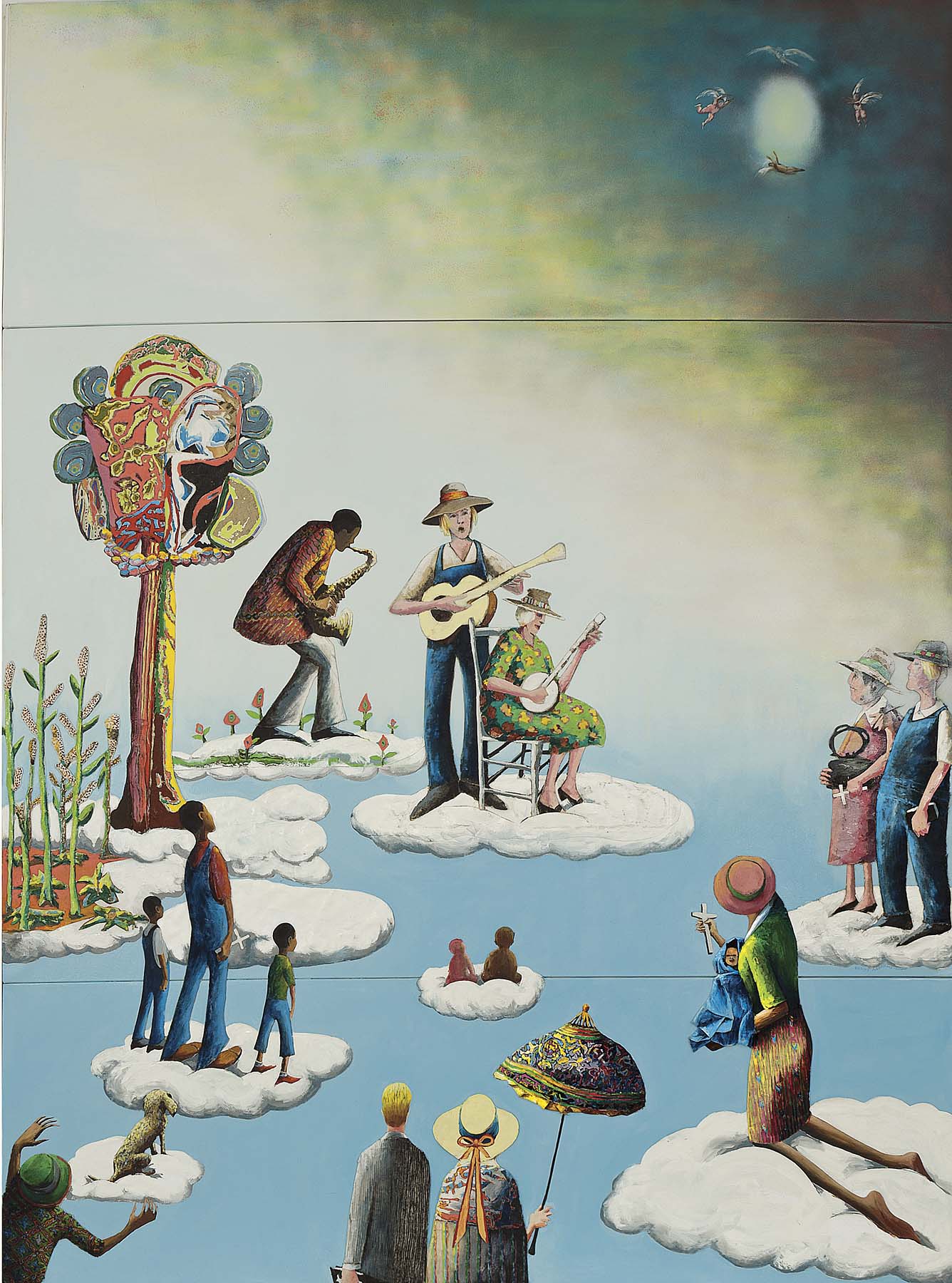 Baptist Heaven (Human Spirit Series), zoomed in