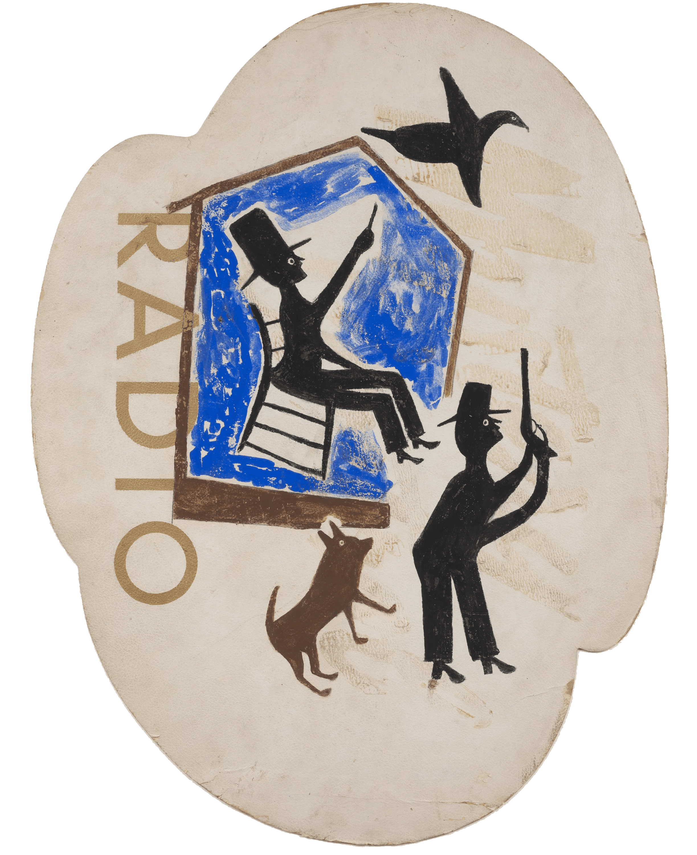 Untitled (Radio), zoomed in