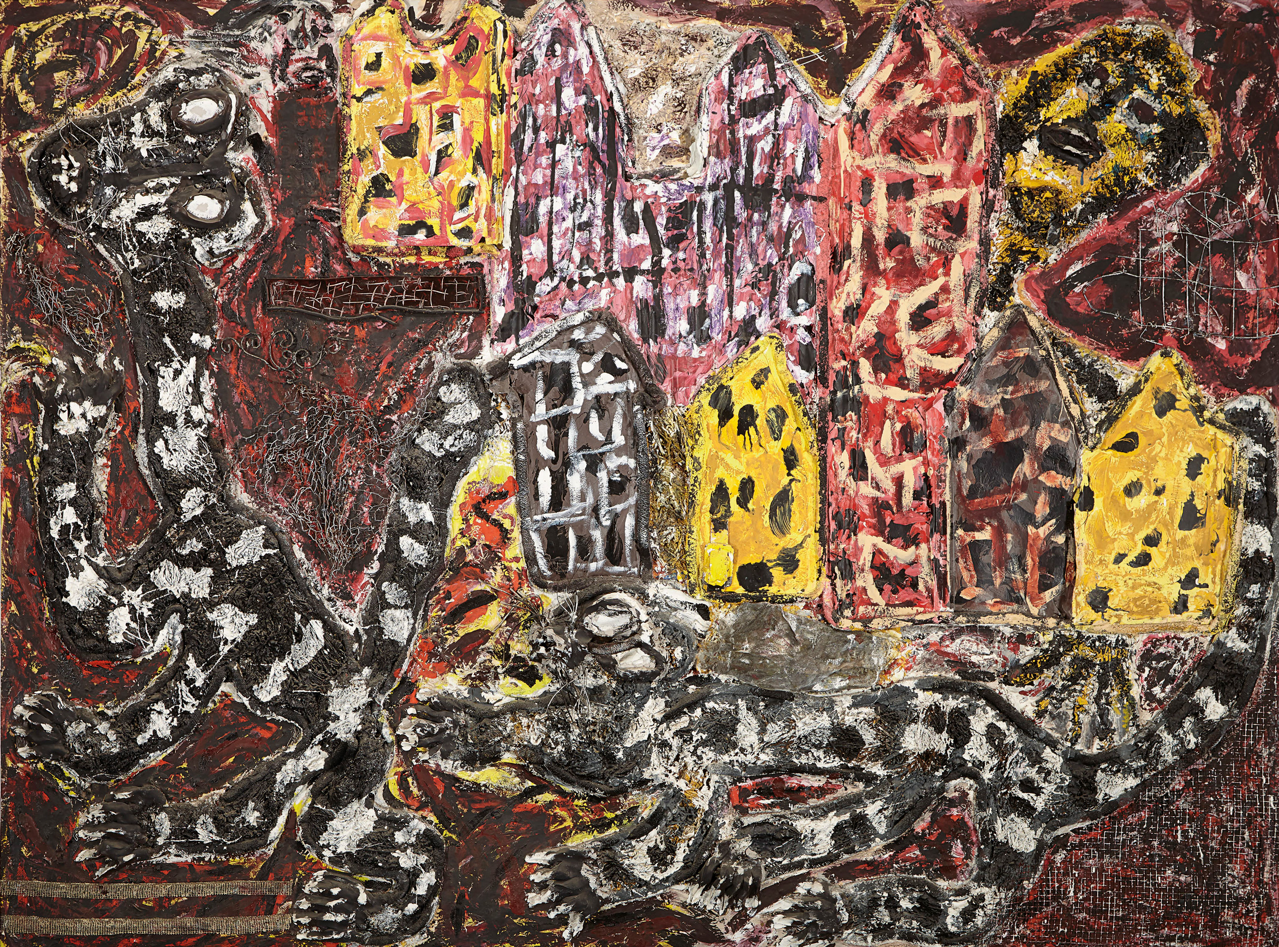 Sneakin’ In, zoomed in