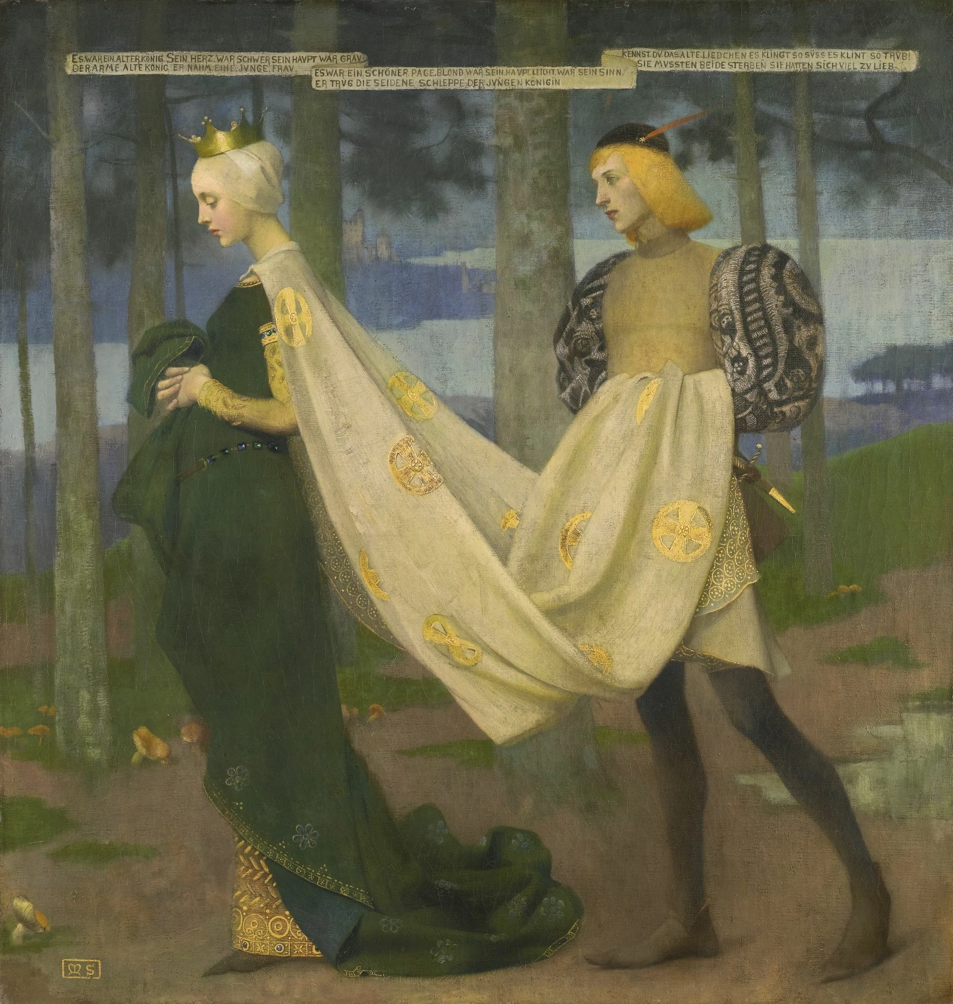 The Queen and the Page, Marianne Stokes