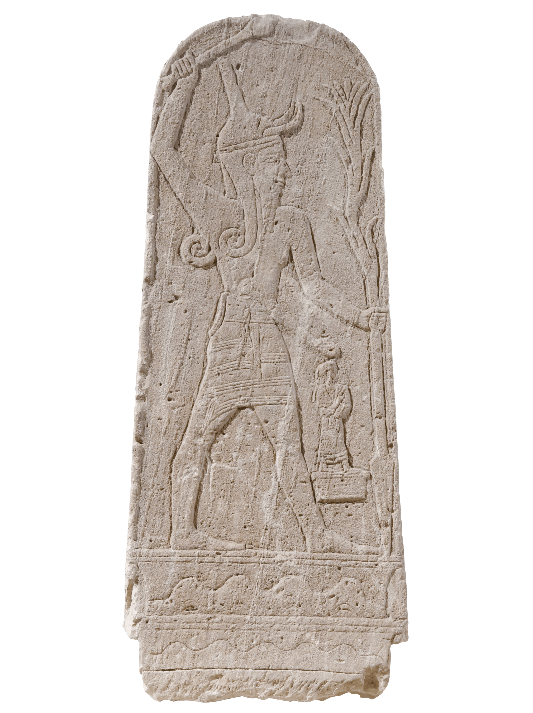 Baal Stele, zoomed in