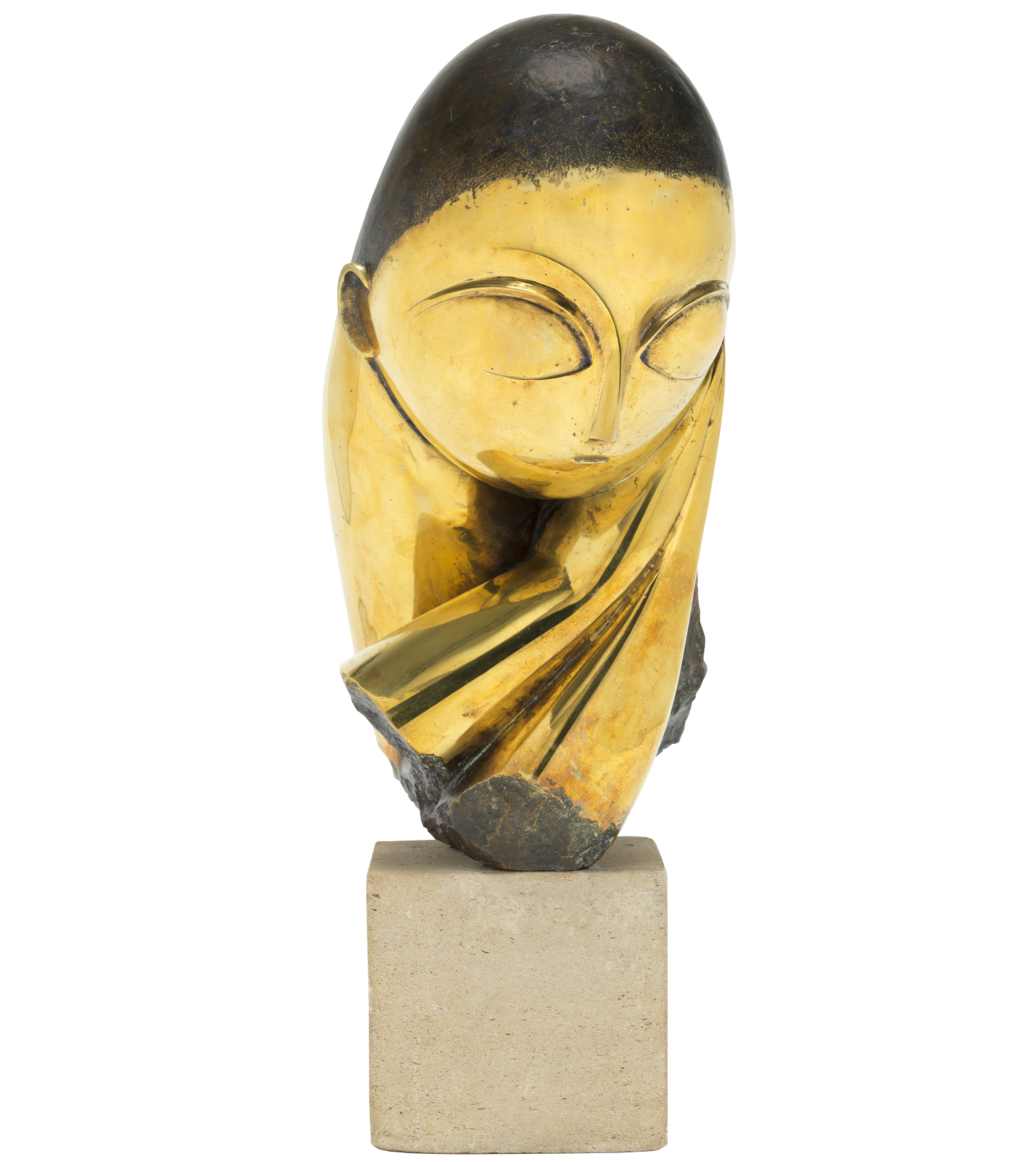 Mlle Pogany, Version 1, zoomed in