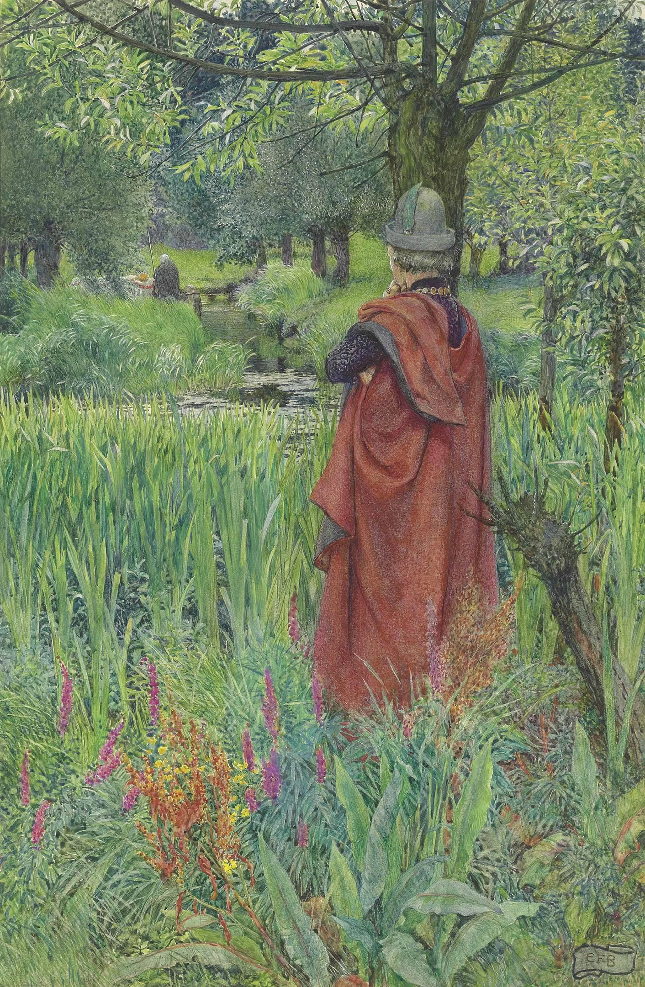 Idylls of the King: Farewell, fair Lily, Eleanor Fortescue-Brickdale
