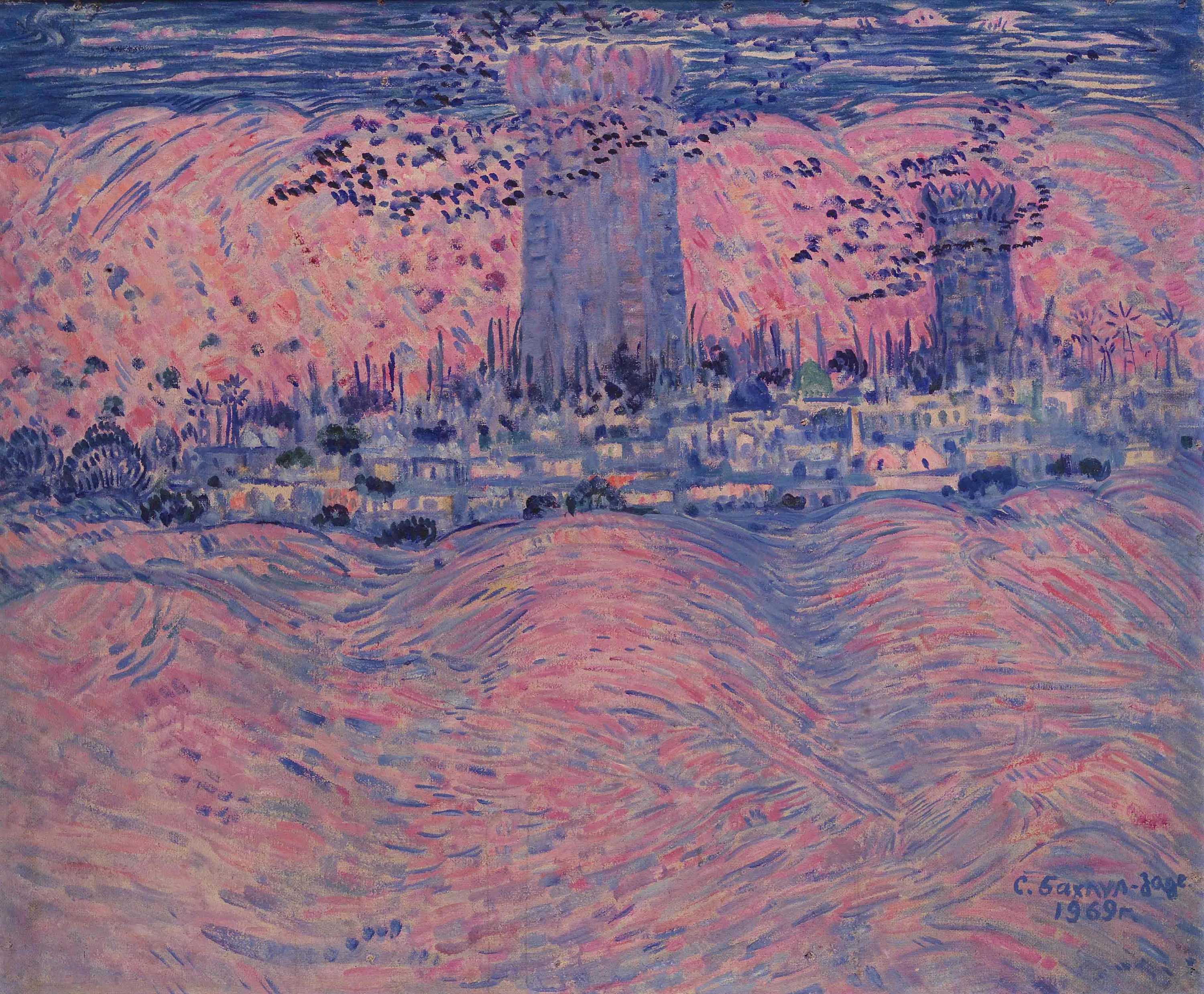 Mardakan view, zoomed in