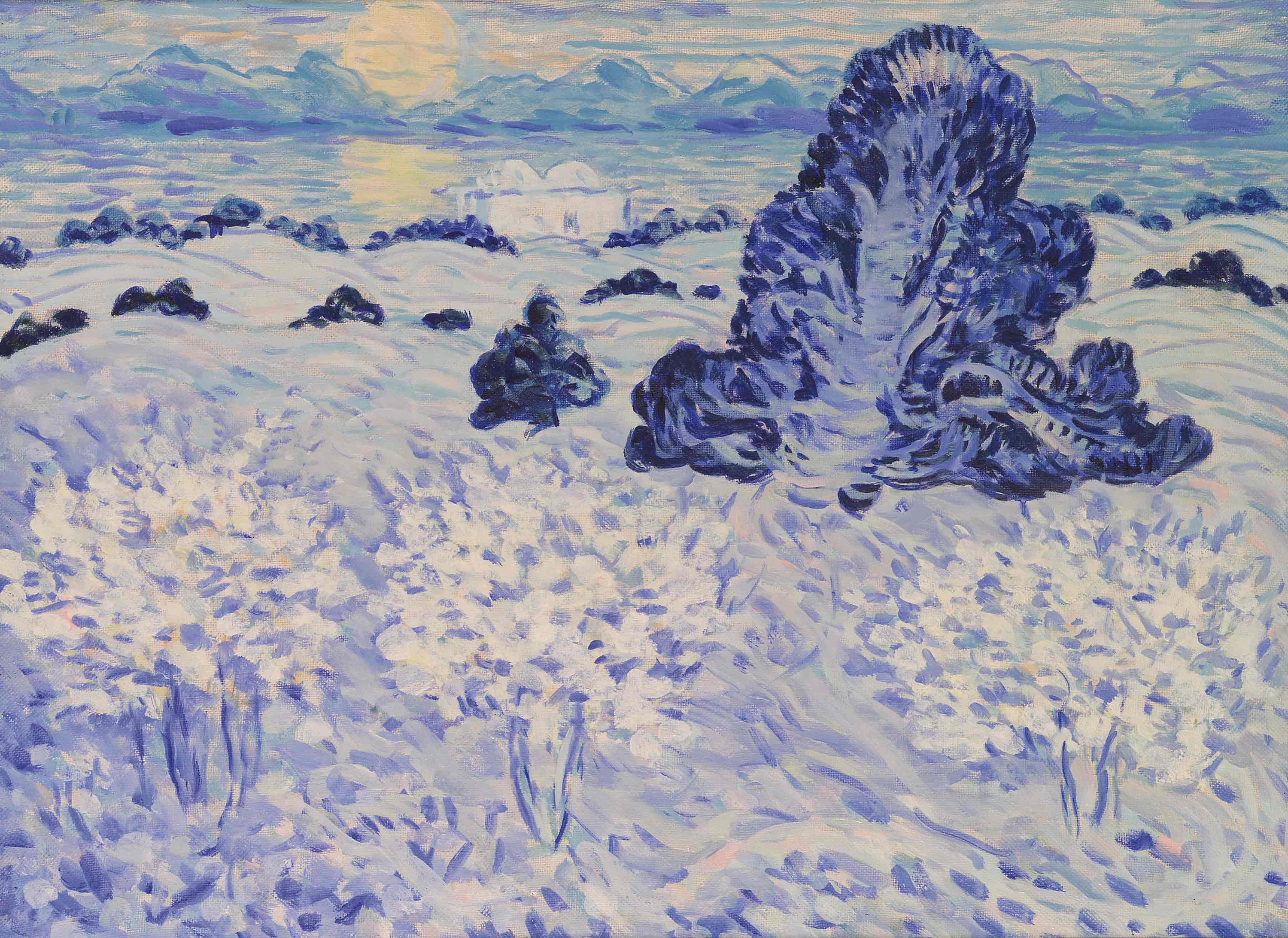 Absheron Landscape, zoomed in