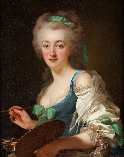 Portrait of Anne Vallayer-Coster