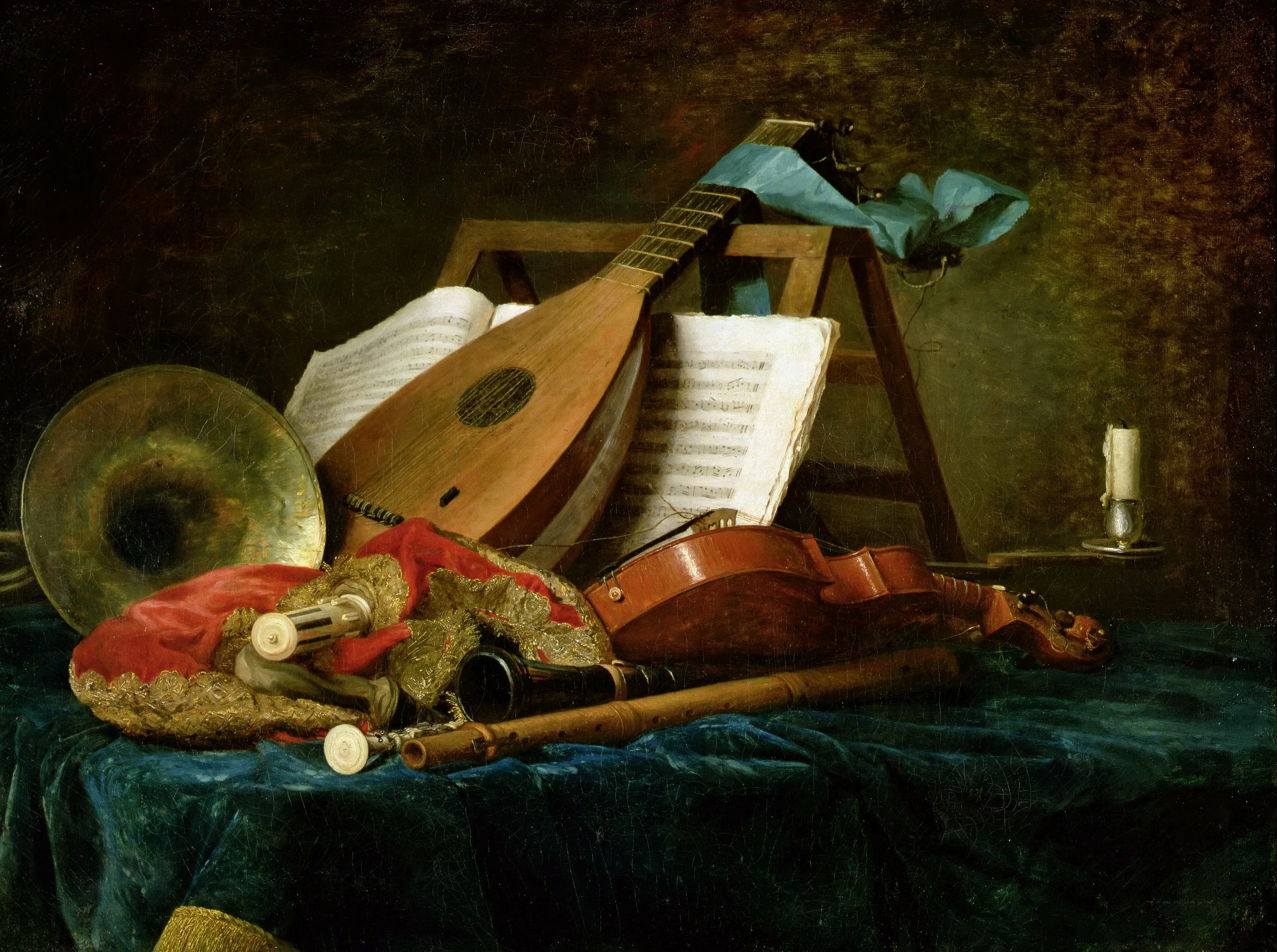 The Attributes of Music, Anne Vallayer-Coster