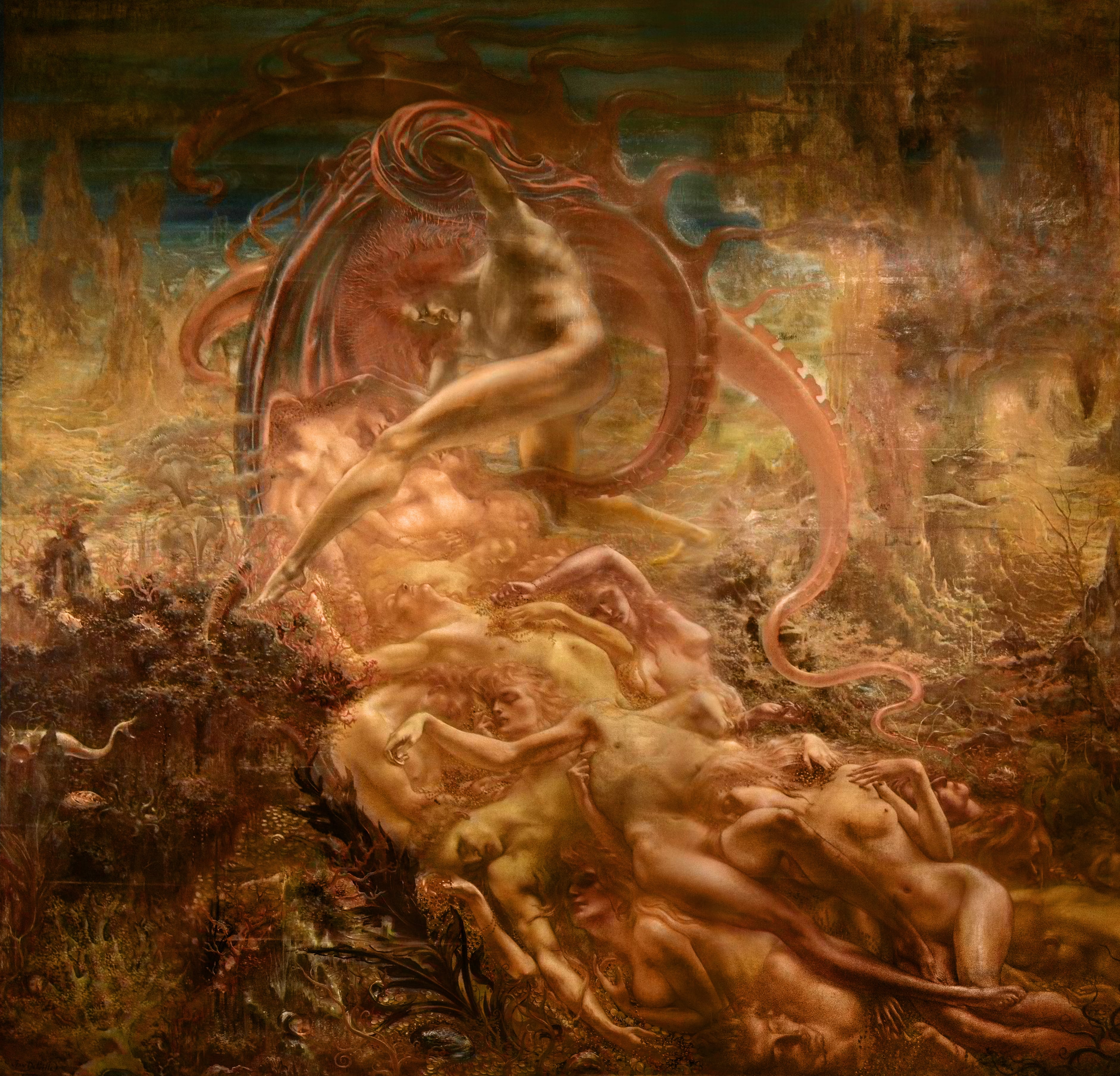 The Treasures of Satan, zoomed in