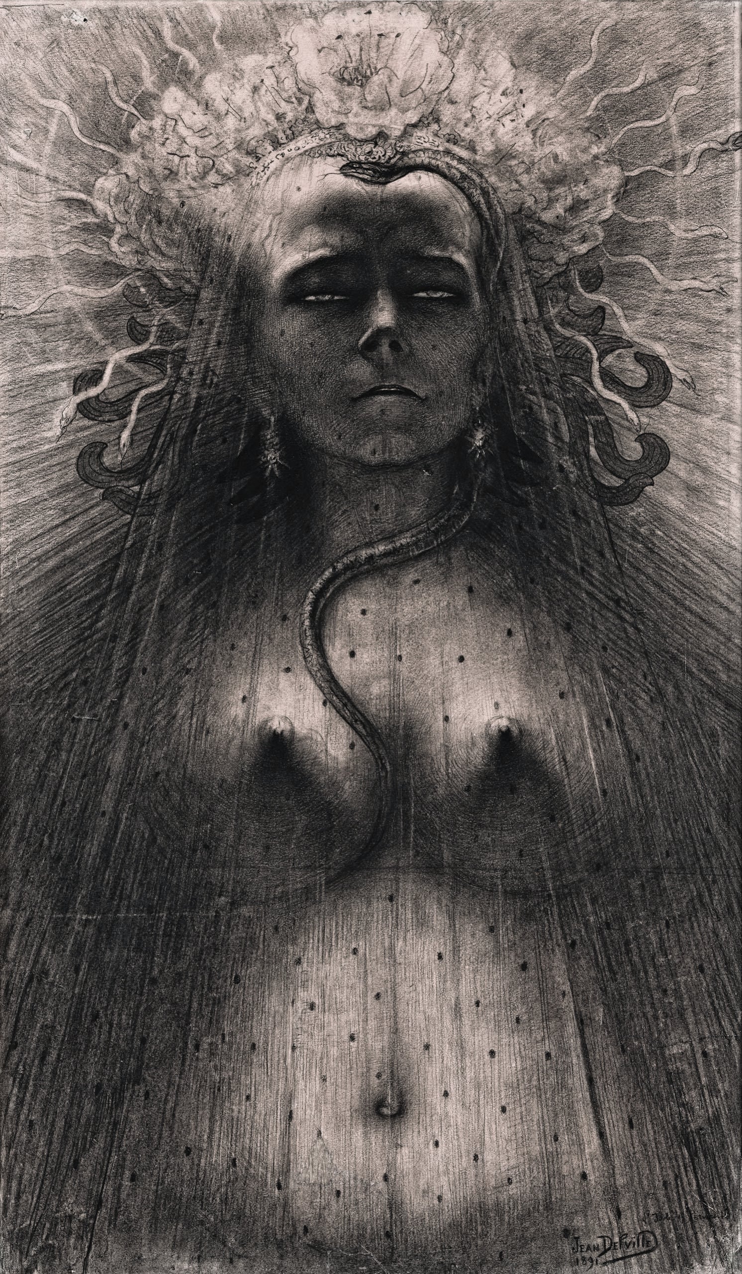 The Idol of Perversity, zoomed in