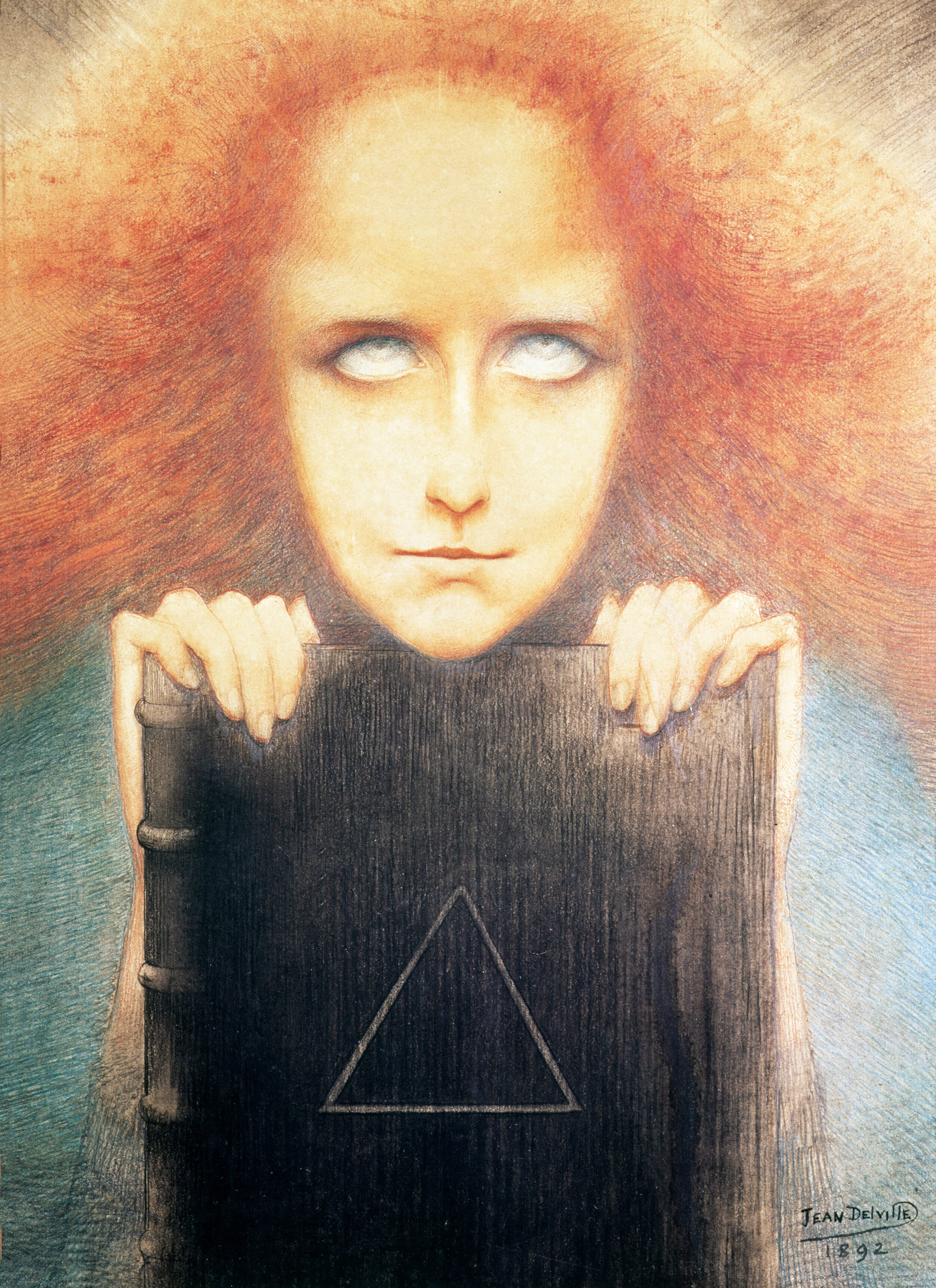 Portrait of Mrs. Stuart Merrill, zoomed in