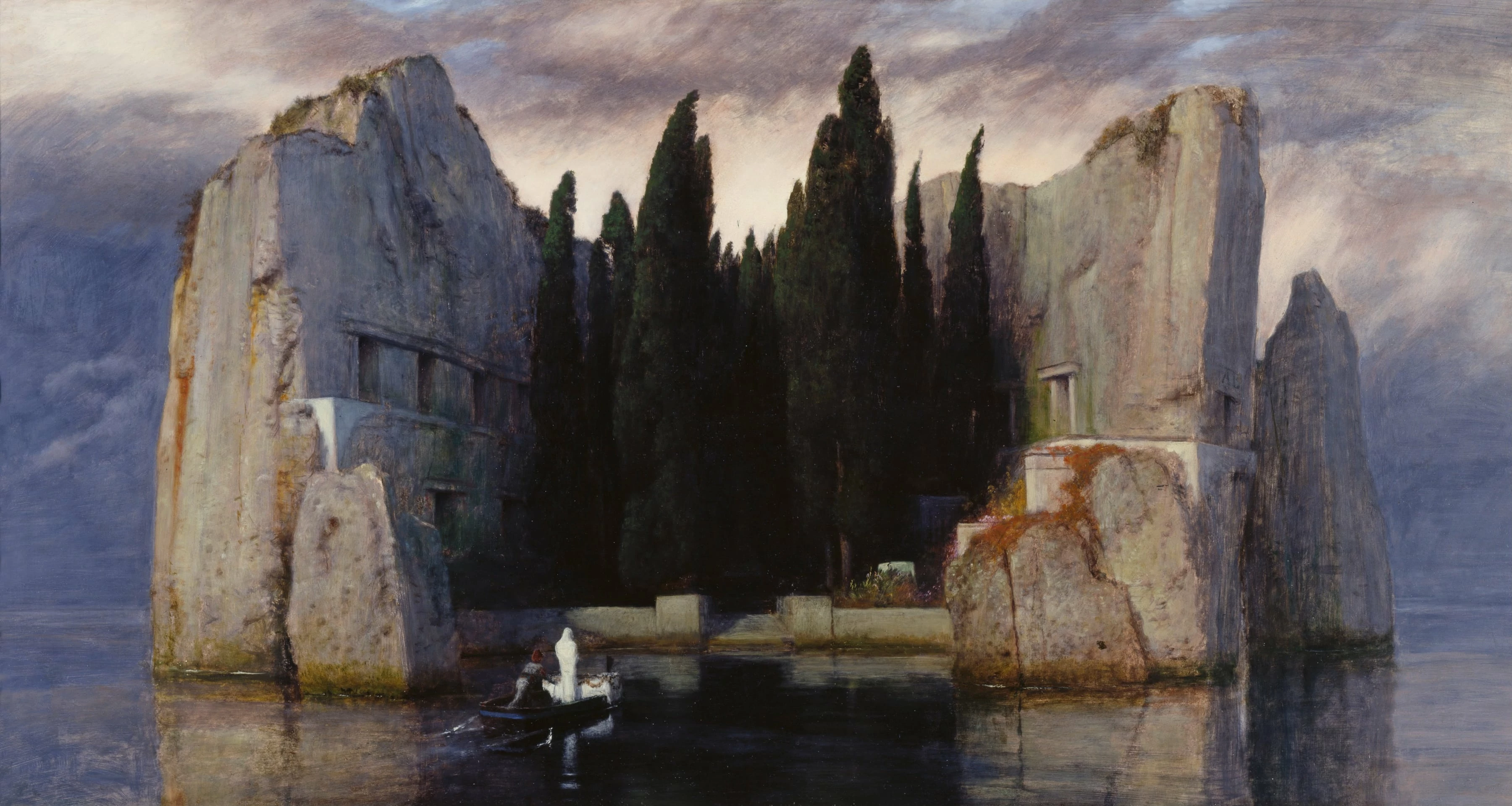 Isle of the Dead, 3rd Version, Arnold Böcklin