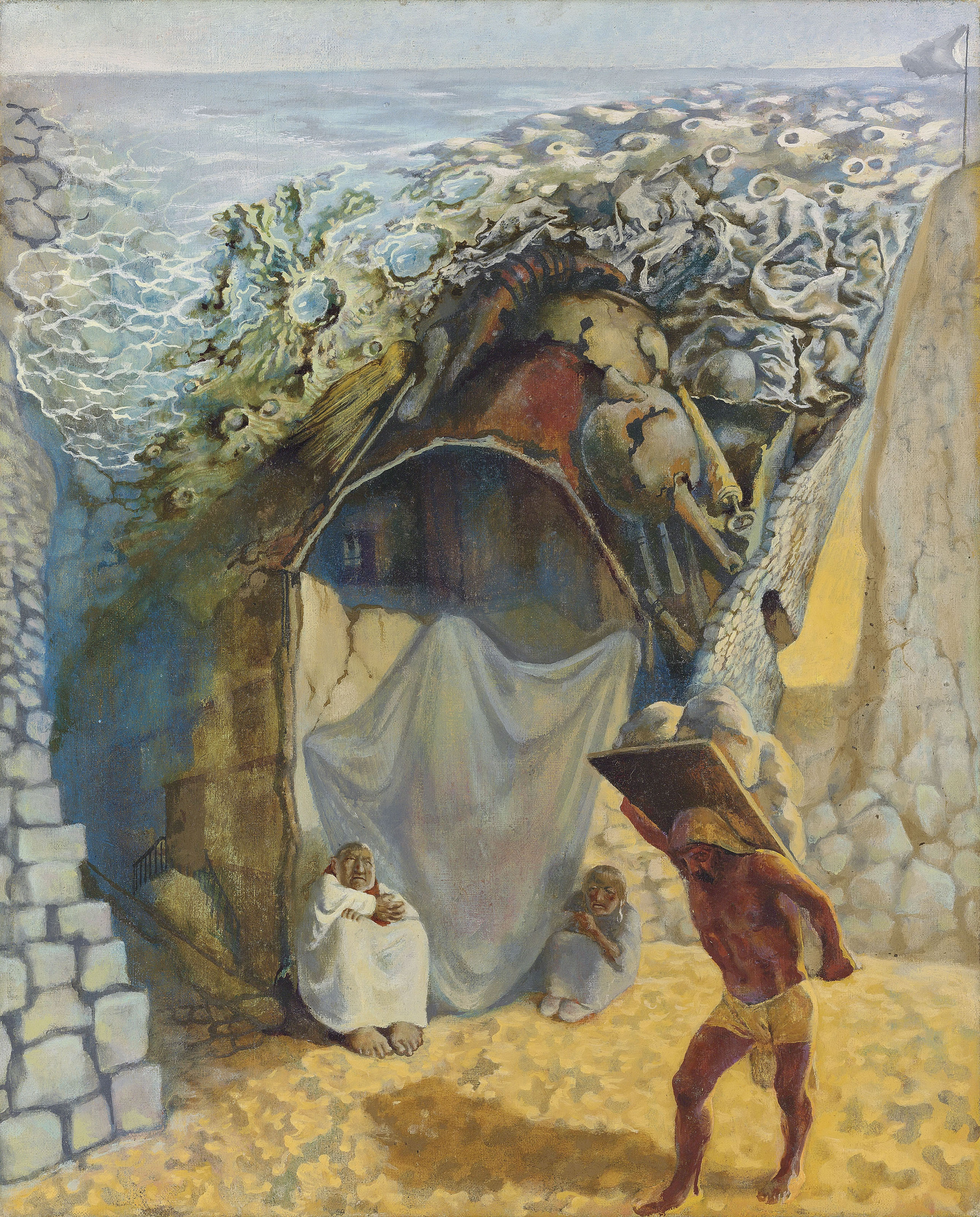 Allegorical Composition, zoomed in