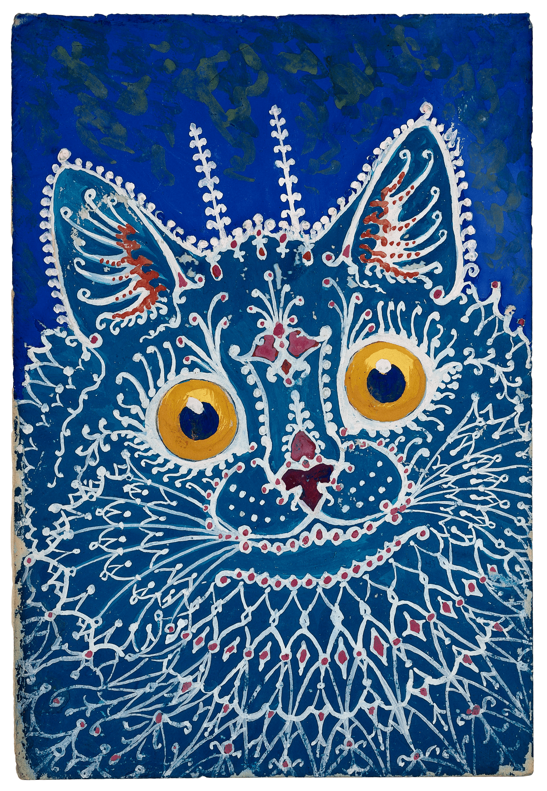 A Cat in ‘Gothic’ Style, zoomed in