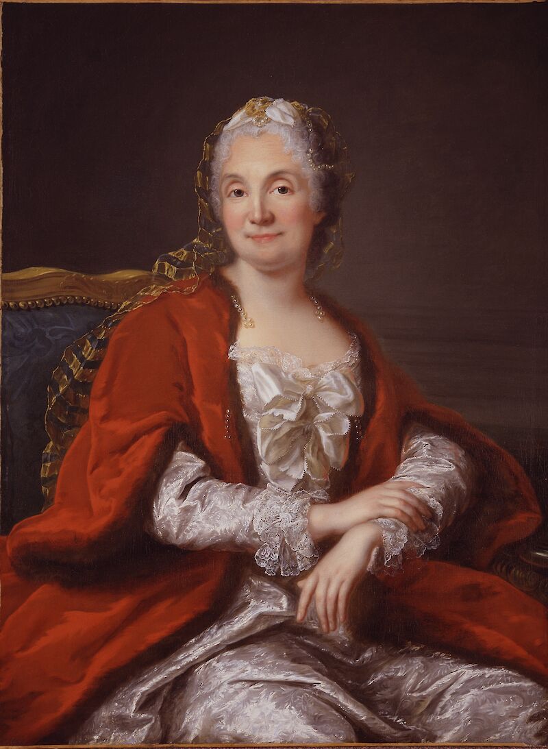 Presumed Portrait of Madame Geoffrin scale comparison