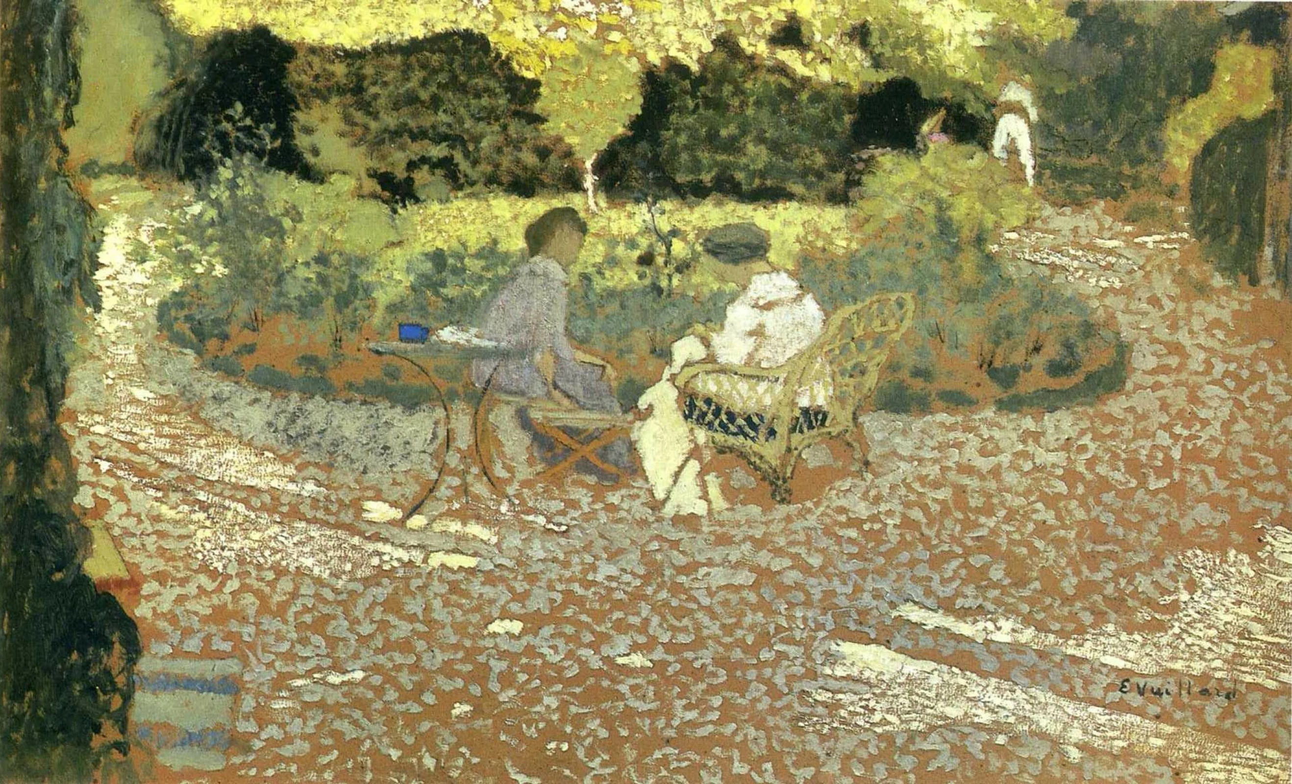 In the Garden, Édouard Vuillard