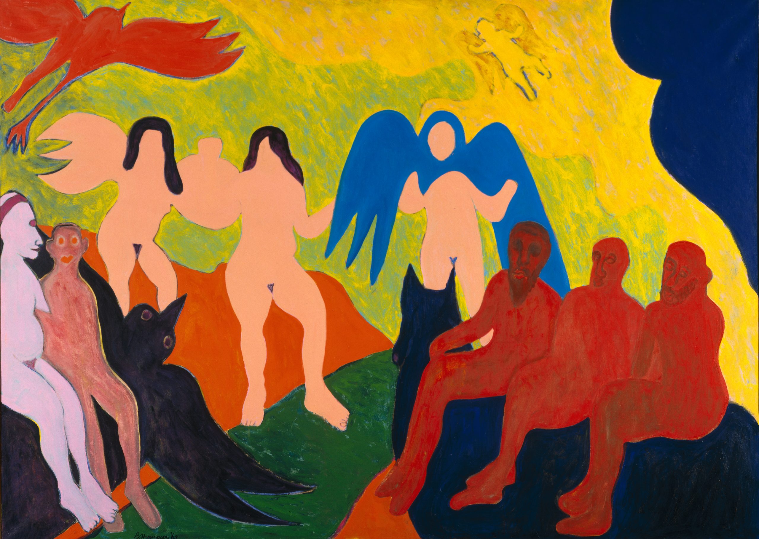 The Judgement, zoomed in