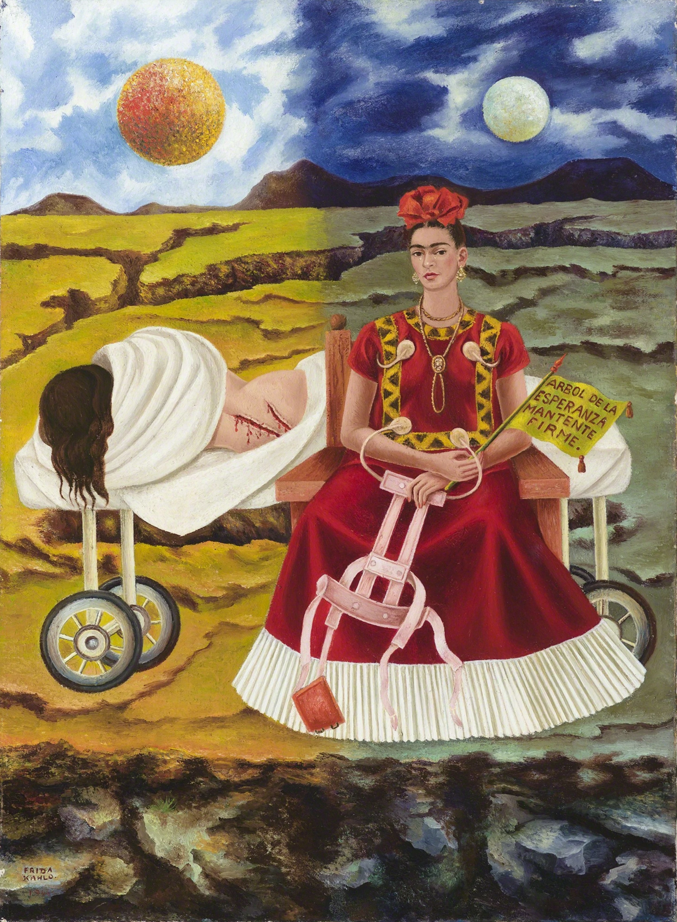 Tree of Hope, Remain Strong, Frida Kahlo