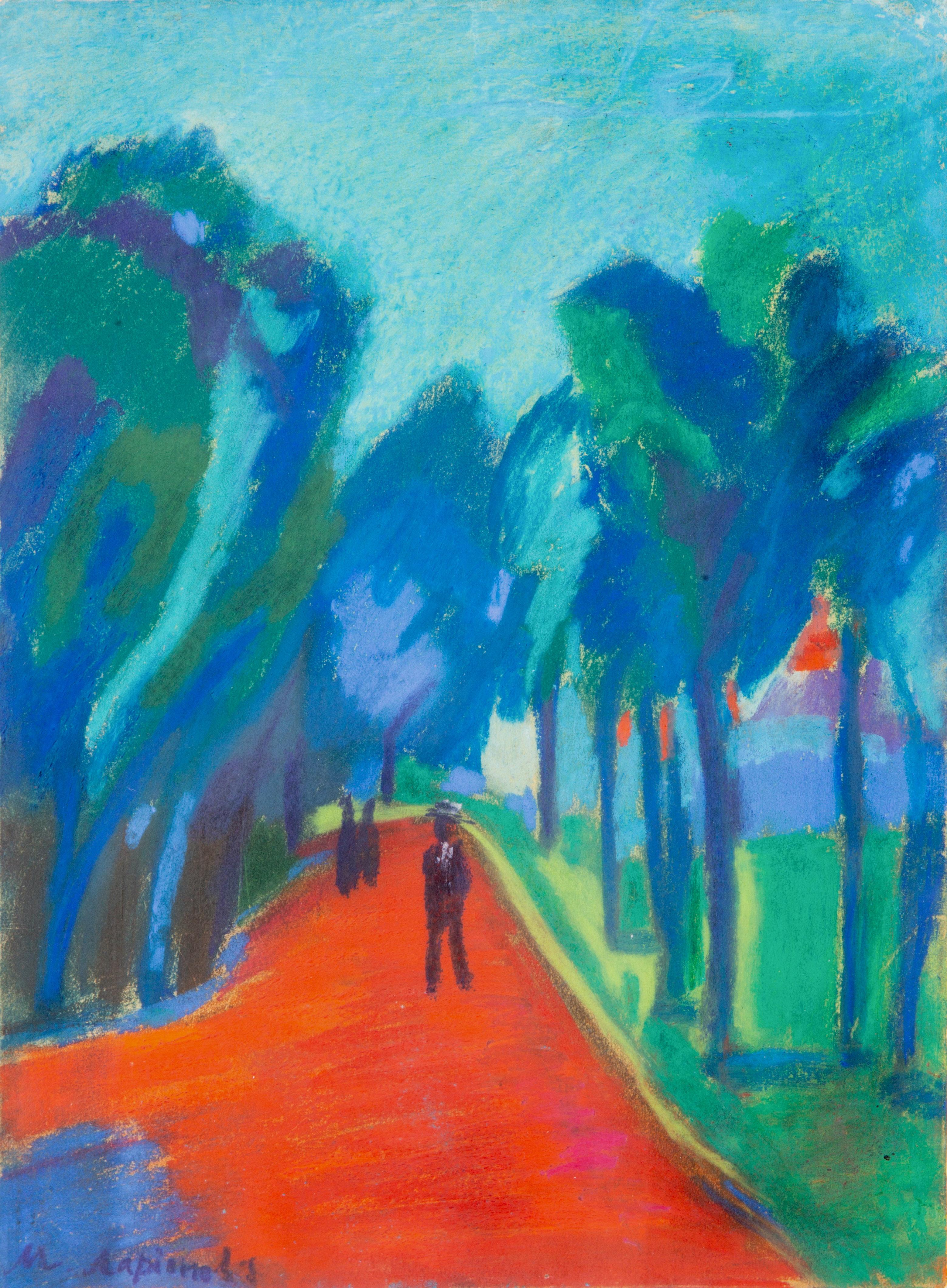 Stroll Through the Park, zoomed in