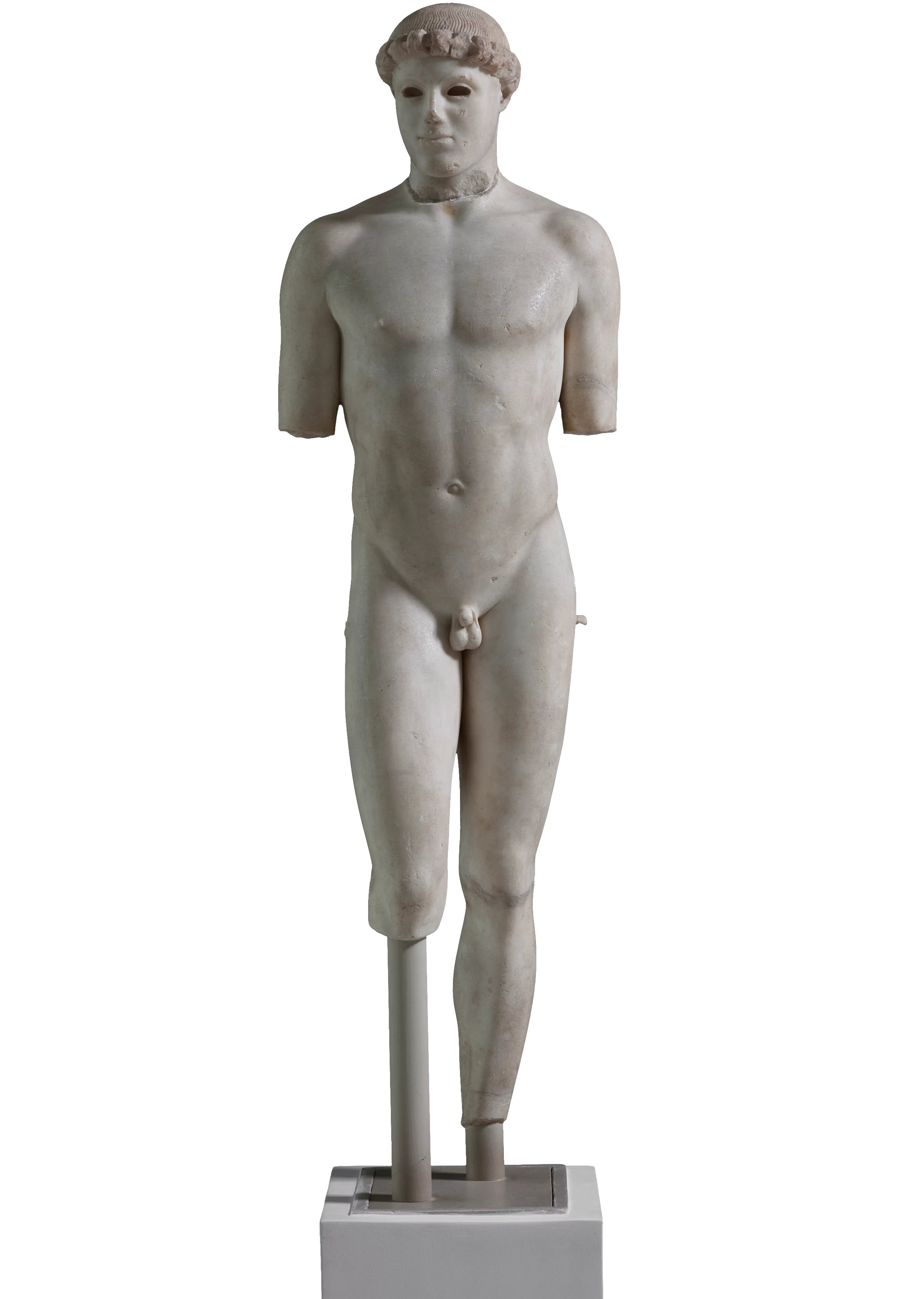 Statue of a Youth, "Kritios Boy", Ancient Greece