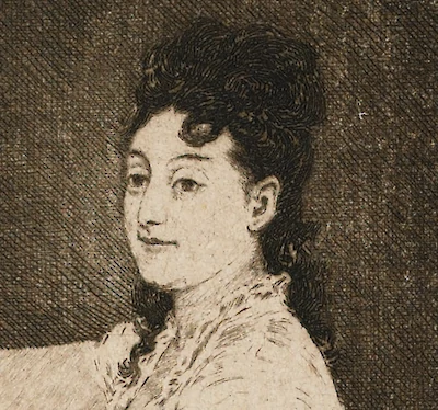 Portrait of Eva Gonzalès