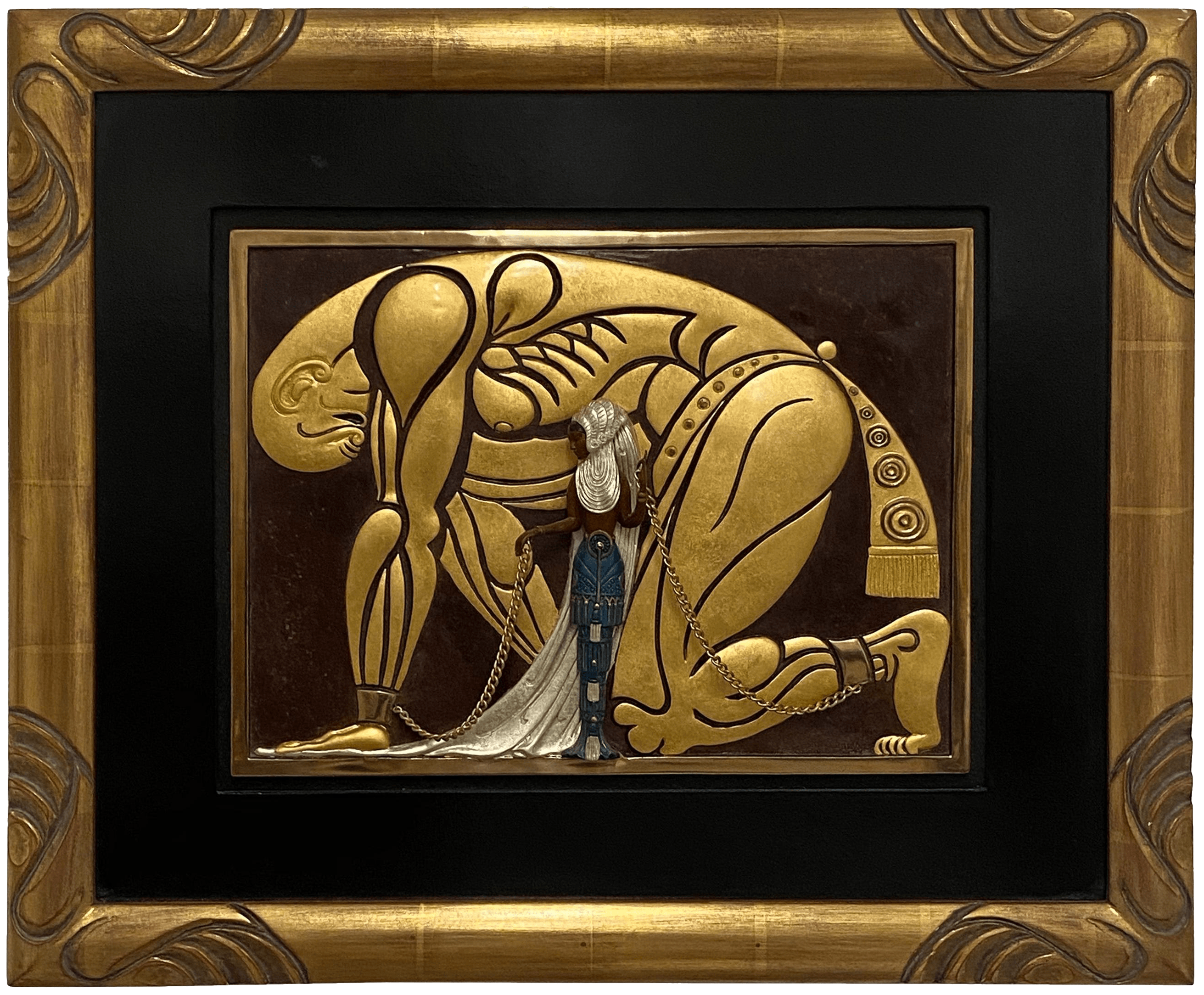 Samson and Delilah, zoomed in