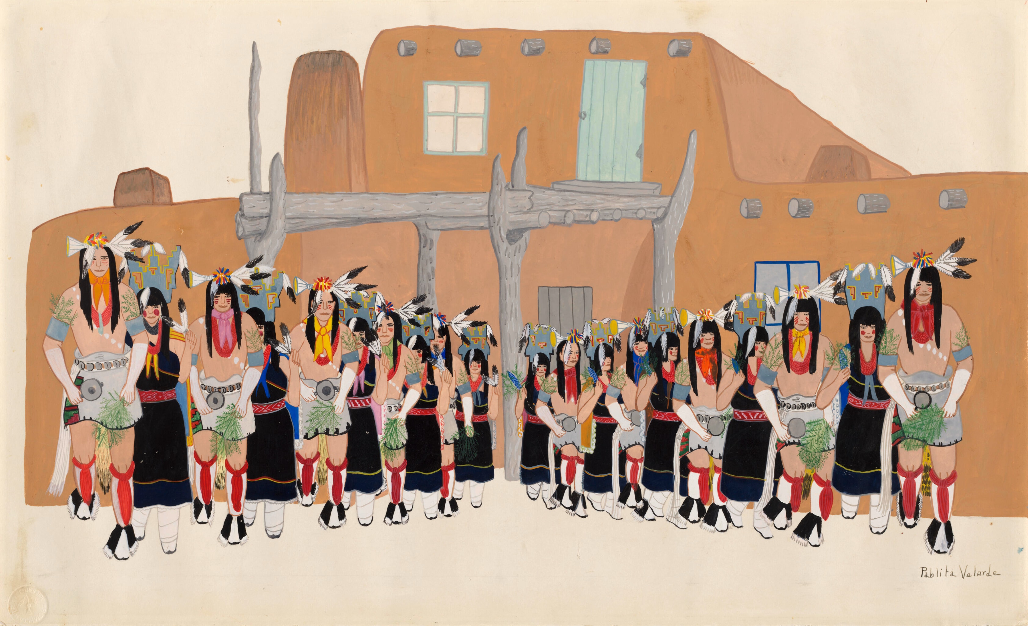 Ceremonial Dance, zoomed in