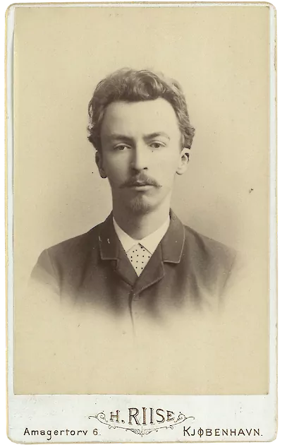 Portrait of Vilhelm Hammershøi